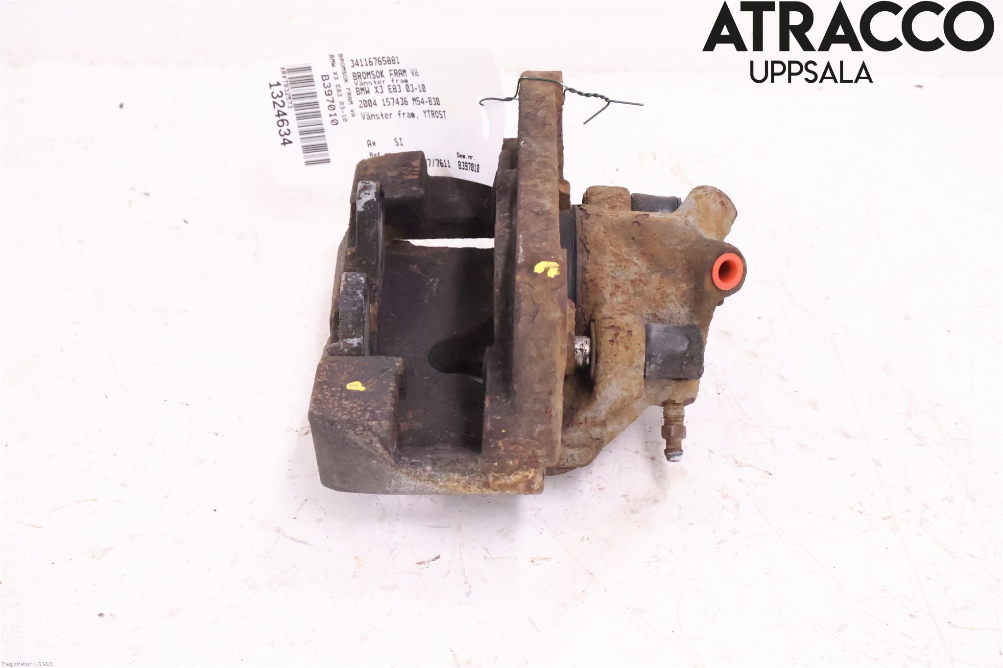 BMW X3 E83     03-10 Bremsecaliper Foran Venstre