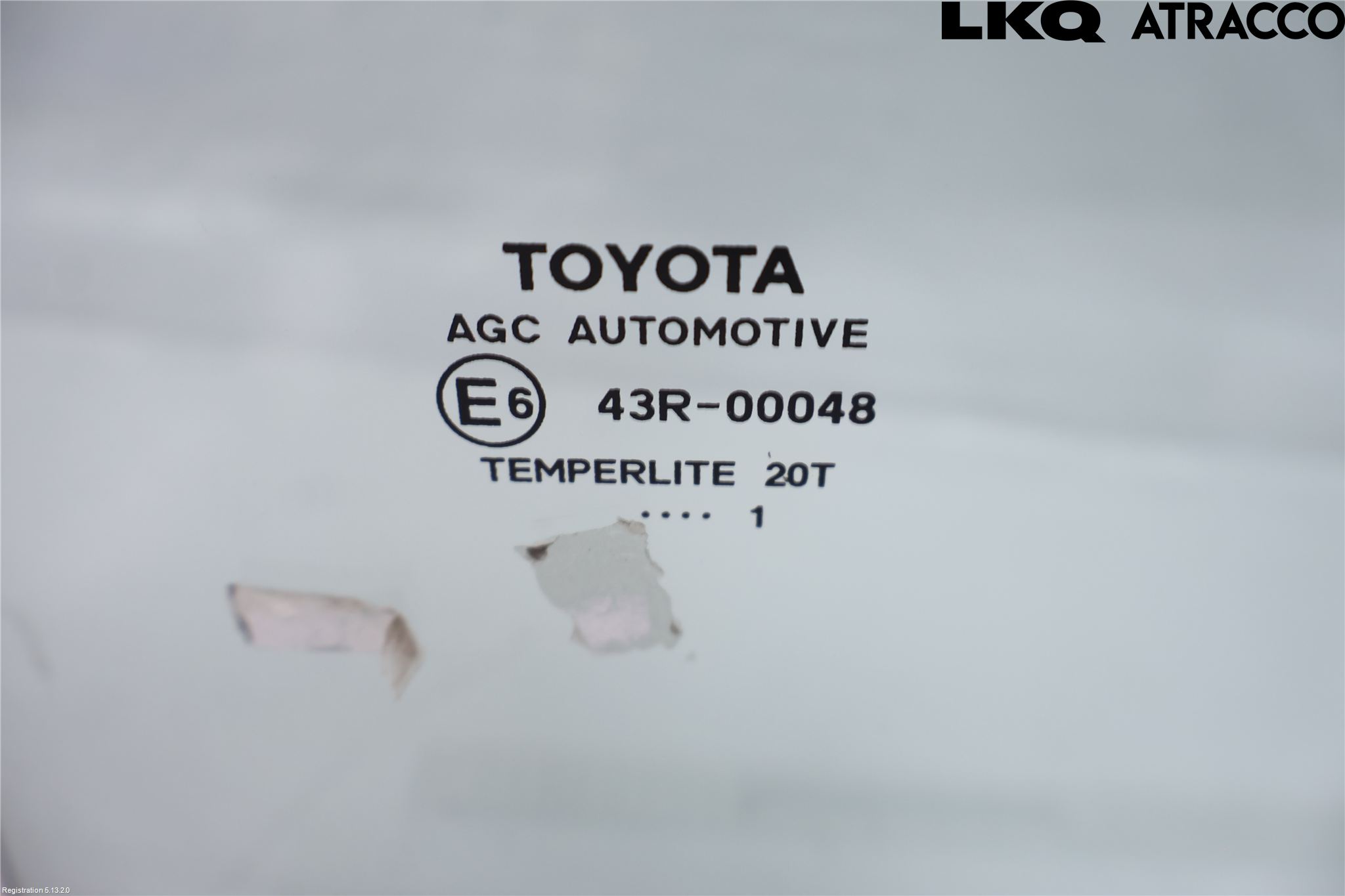 Toyota YARIS XP21 20- Dørrute Bak Venstre 4Dørs