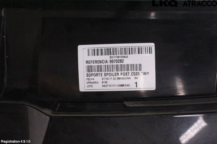 Ford KUGA 17-19 Spoiler Bakluke