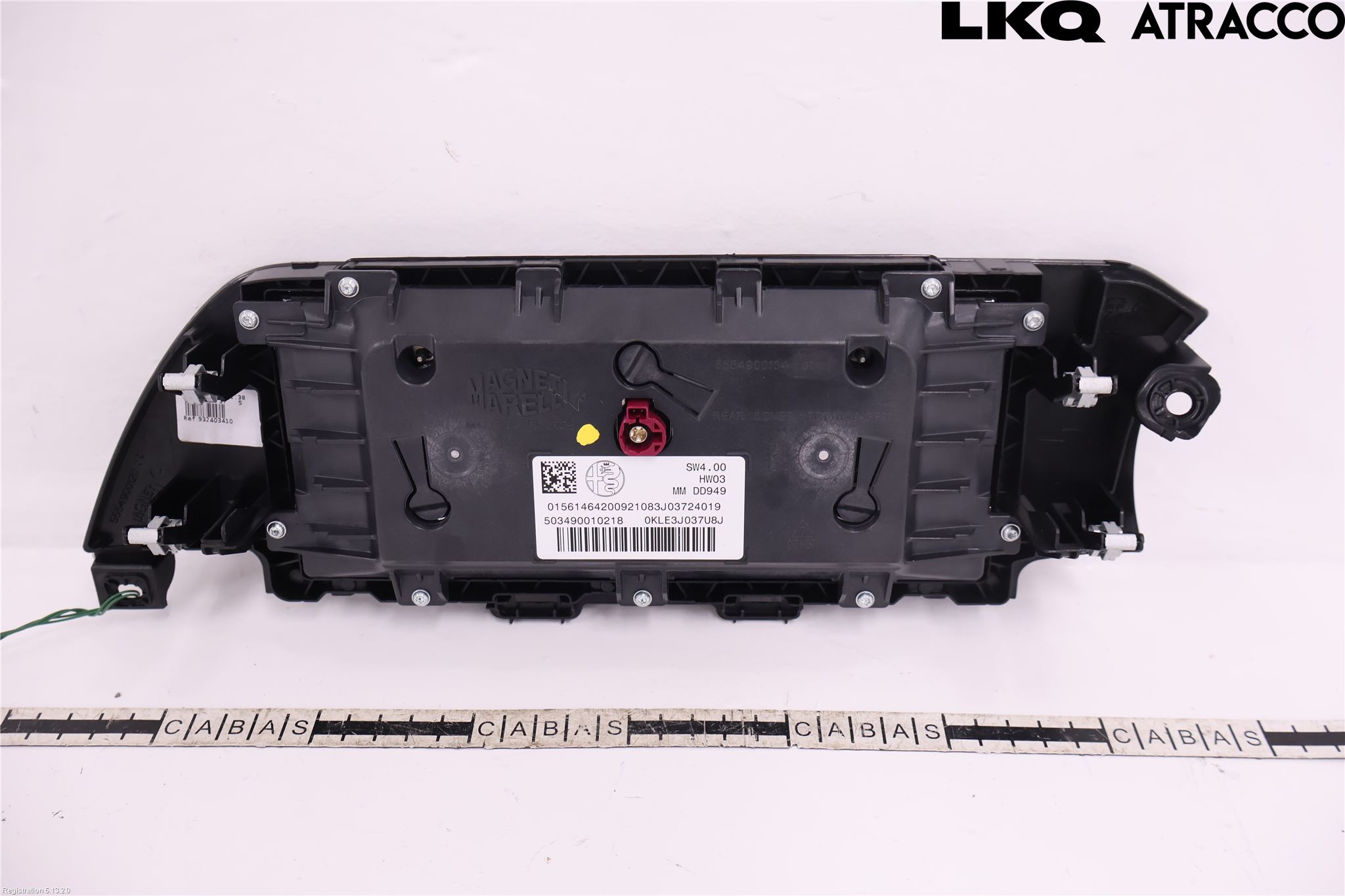 Alfa STELVIO 17- Instr Skjerm Dvd-Gps-Ac-Tlf