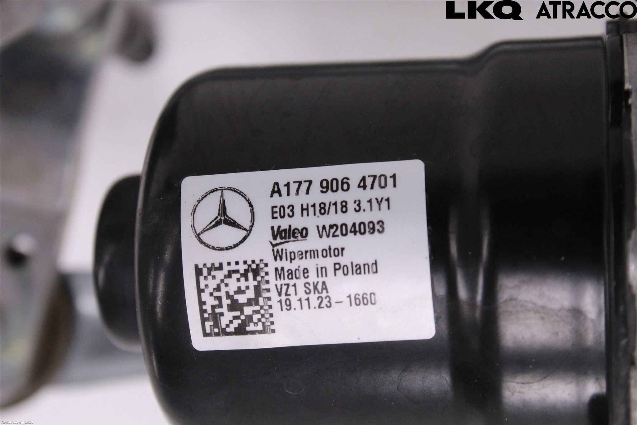 Mercedes-Benz MB CLA-KLASS (C118/X118) 19- Viskeroverføring Frontrute