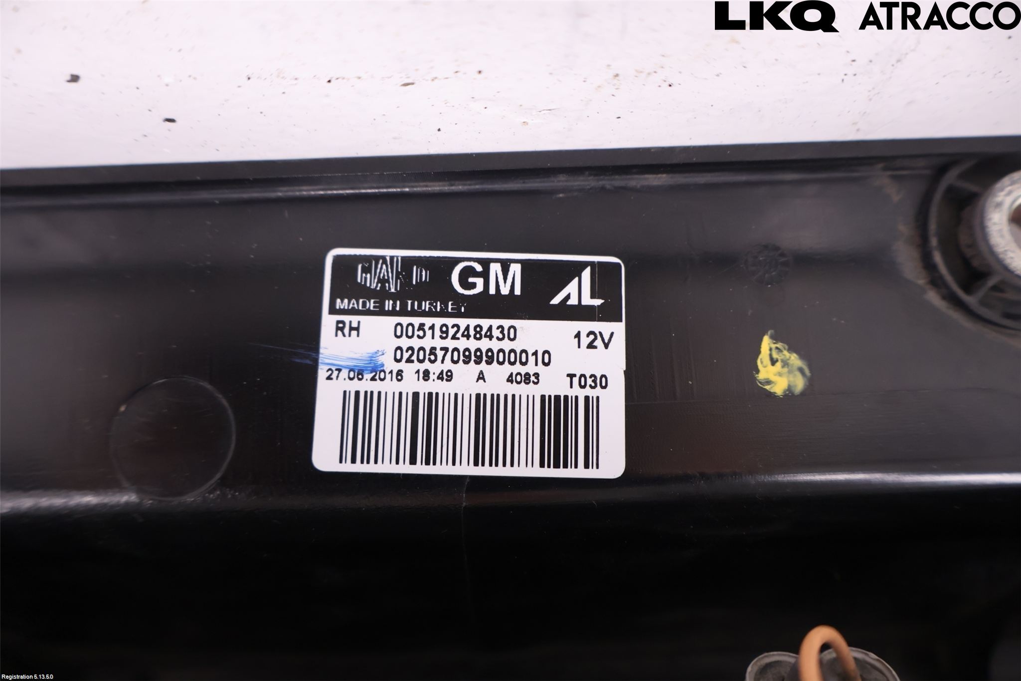 Opel COMBO D 12-18 Baklykt Høyre