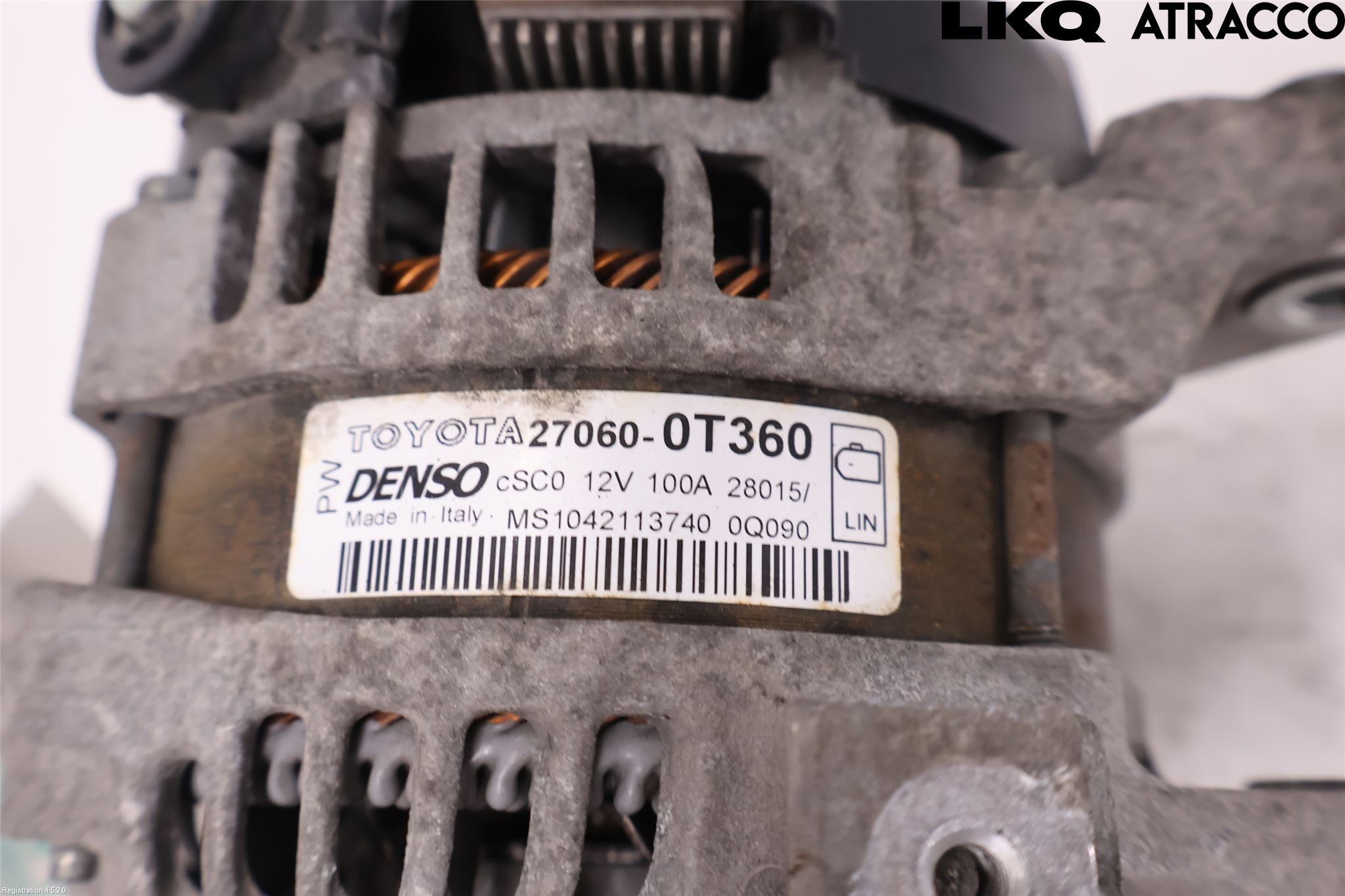 Toyota VERSO 09-18 Dynamo