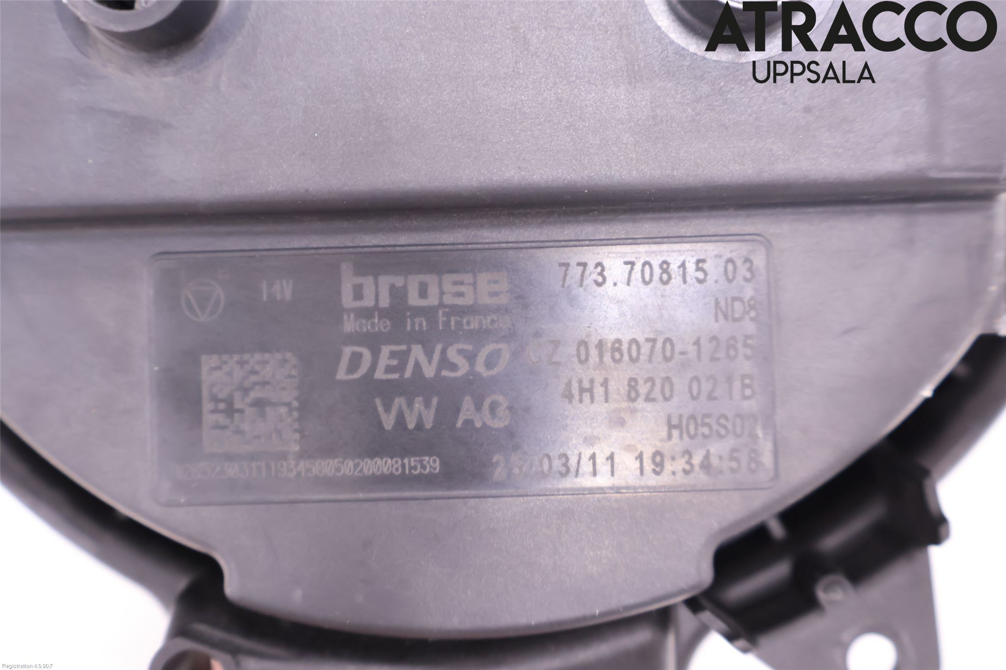 Audi A6/S6 4G 11-18 Varmeapparat Viftemotor