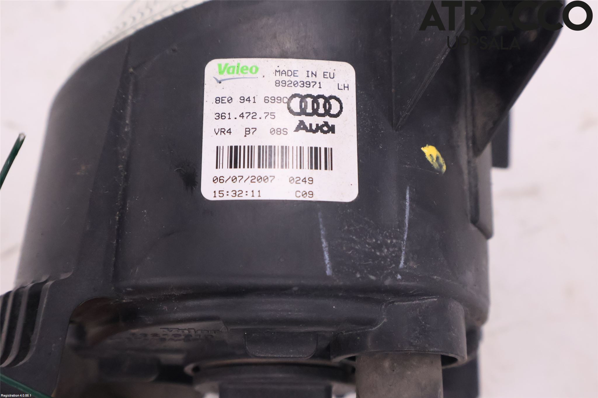Audi A4/S4 05-07 Frontlykt-Kurve-Tåkelys