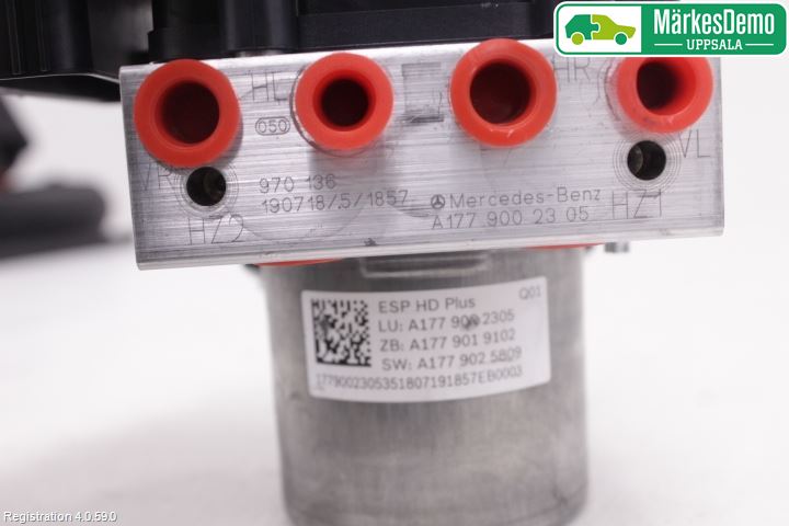 Mercedes-Benz MB CLA-KLASS (C118/X118) 19- Abs Hydraulikkaggregat