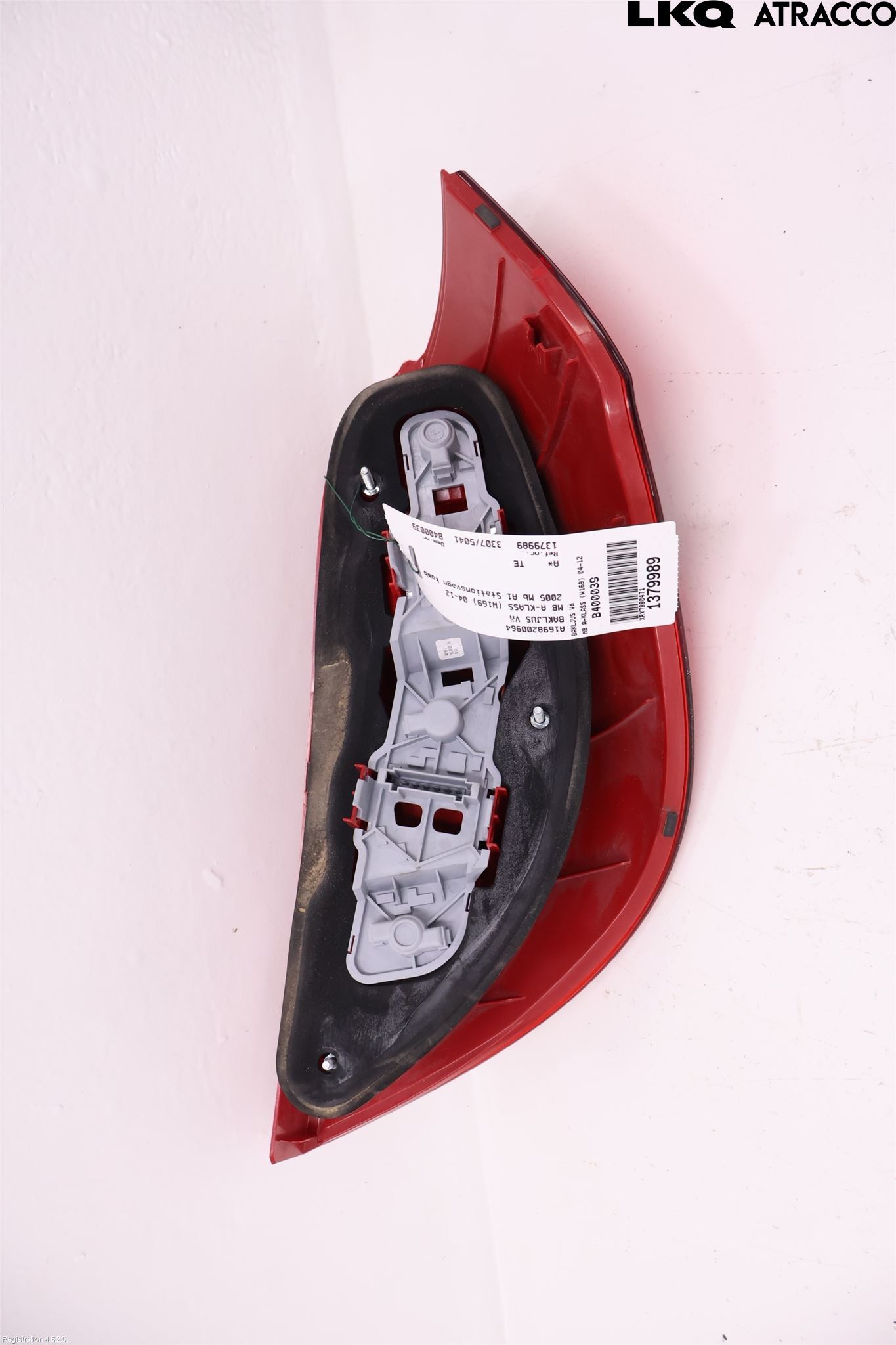 Mercedes-Benz MB A-KLASS (W169) 04-12 Baklykt Venstre