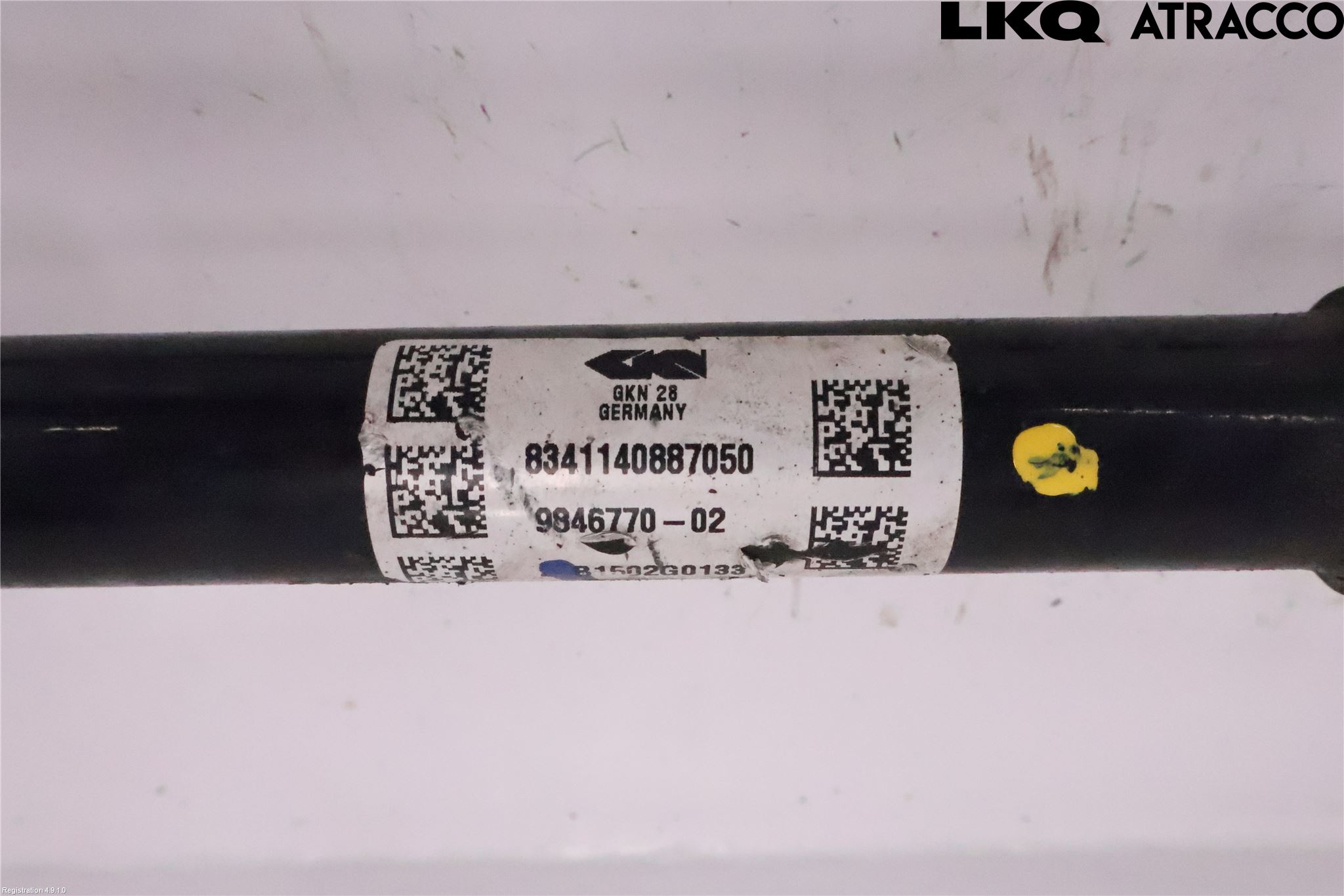 BMW 5 G30/G31/F90 17-23 Drivaksel Foran Kompl Høyre