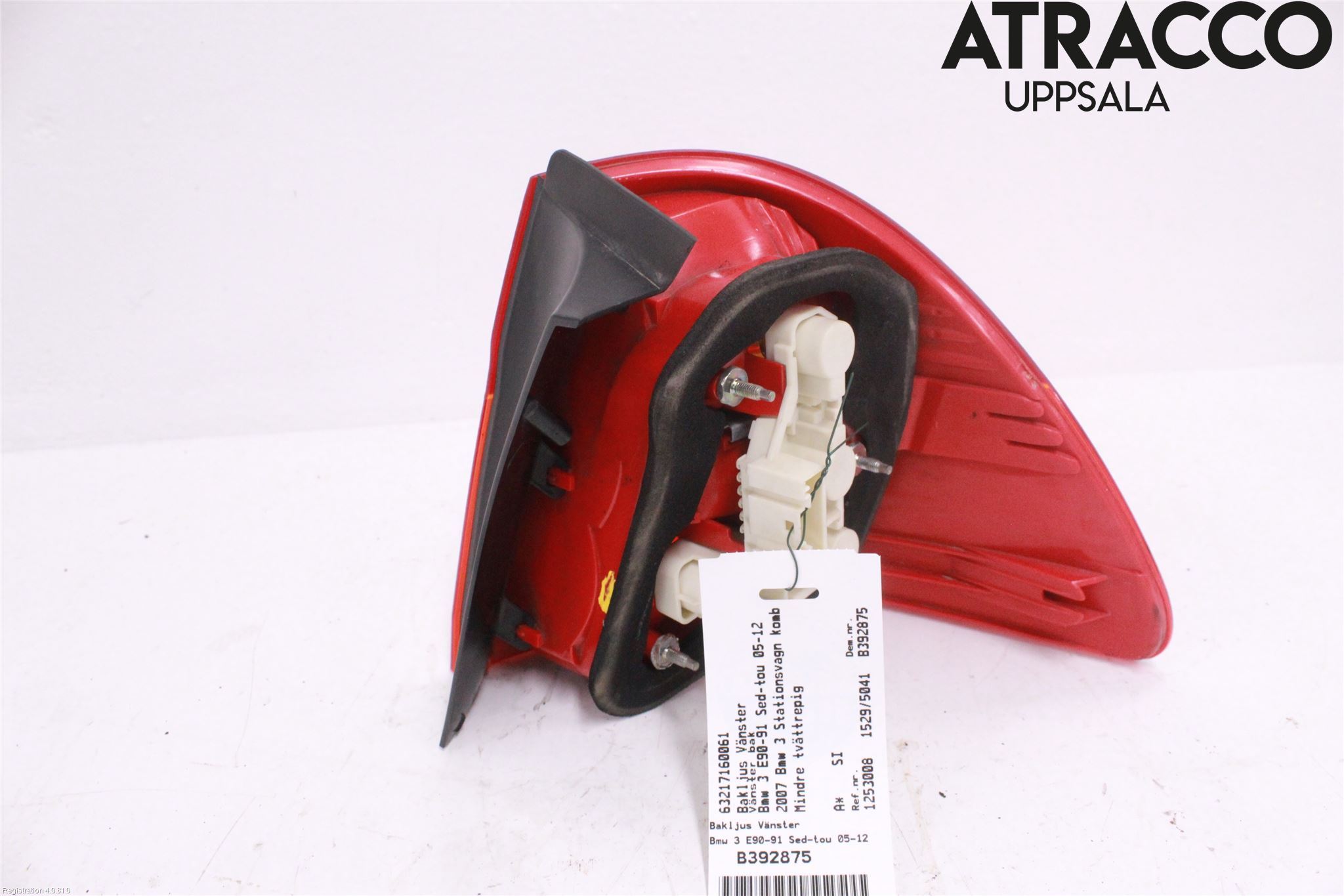 BMW 3 E90/91 SED/TOU 05-12 Baklykt Venstre