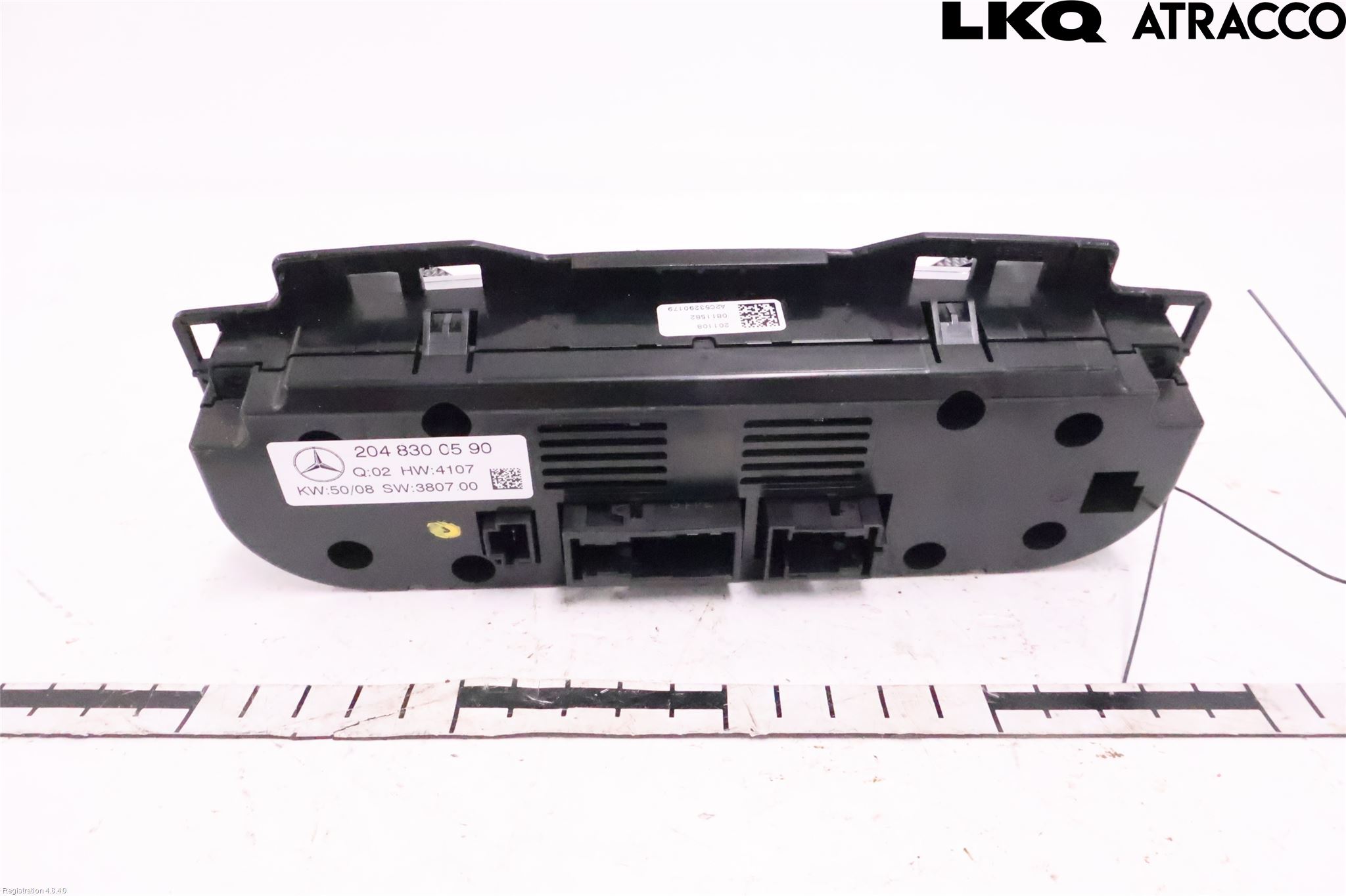 Mercedes-Benz MB GLK-KLASS (X204) 08-16 Varme Ac Betjening-Display