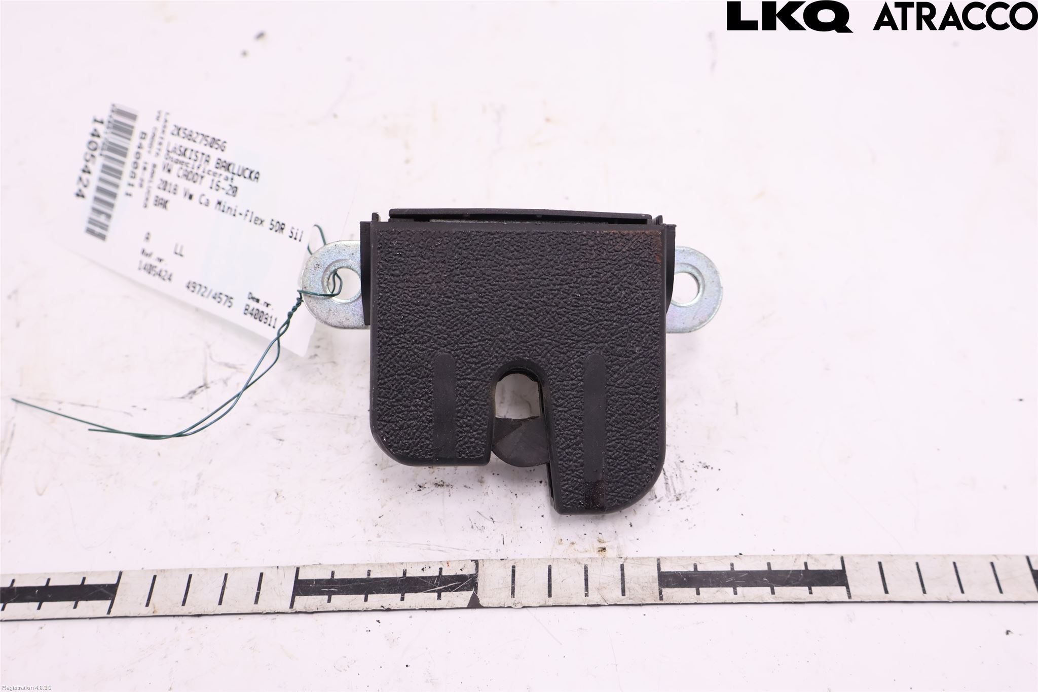 Volkswagen VW CADDY 16-20 Bakluke-Lokk Låsekasse