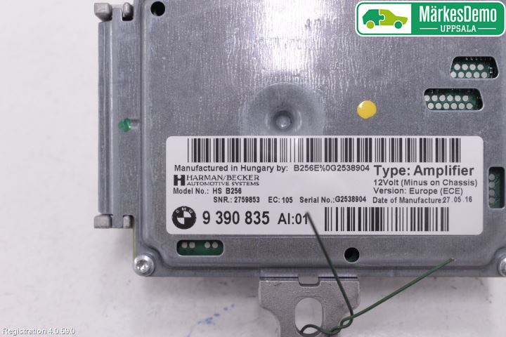 BMW X5 F15 13-18 Stereo Forsterker