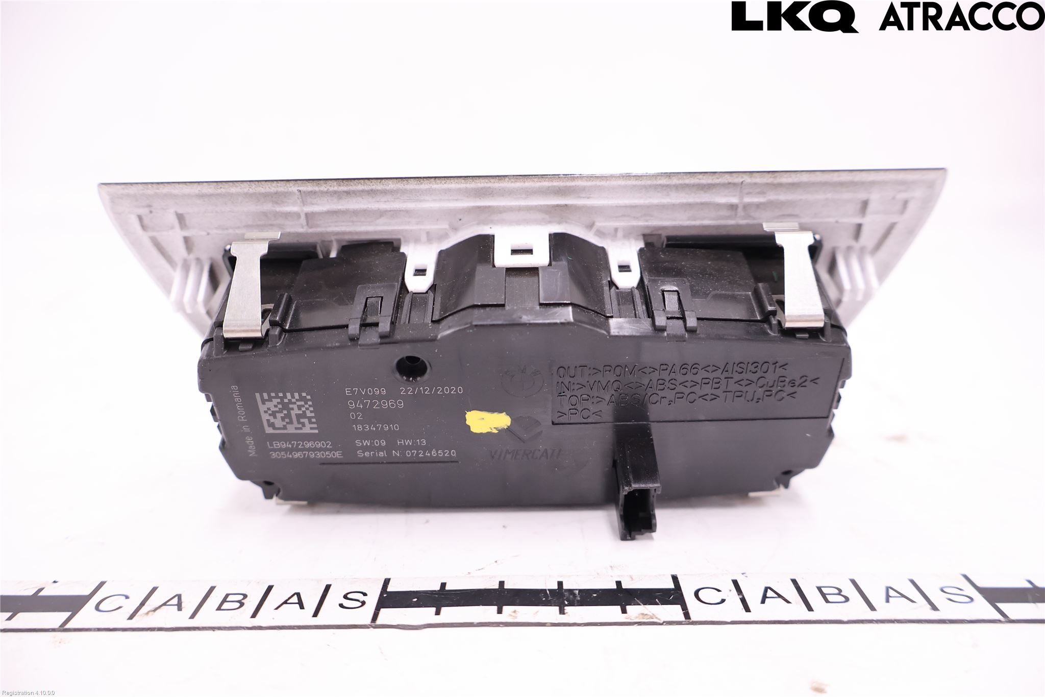 BMW 5 G30/G31/F90 17-23 Bryter Hovedlys