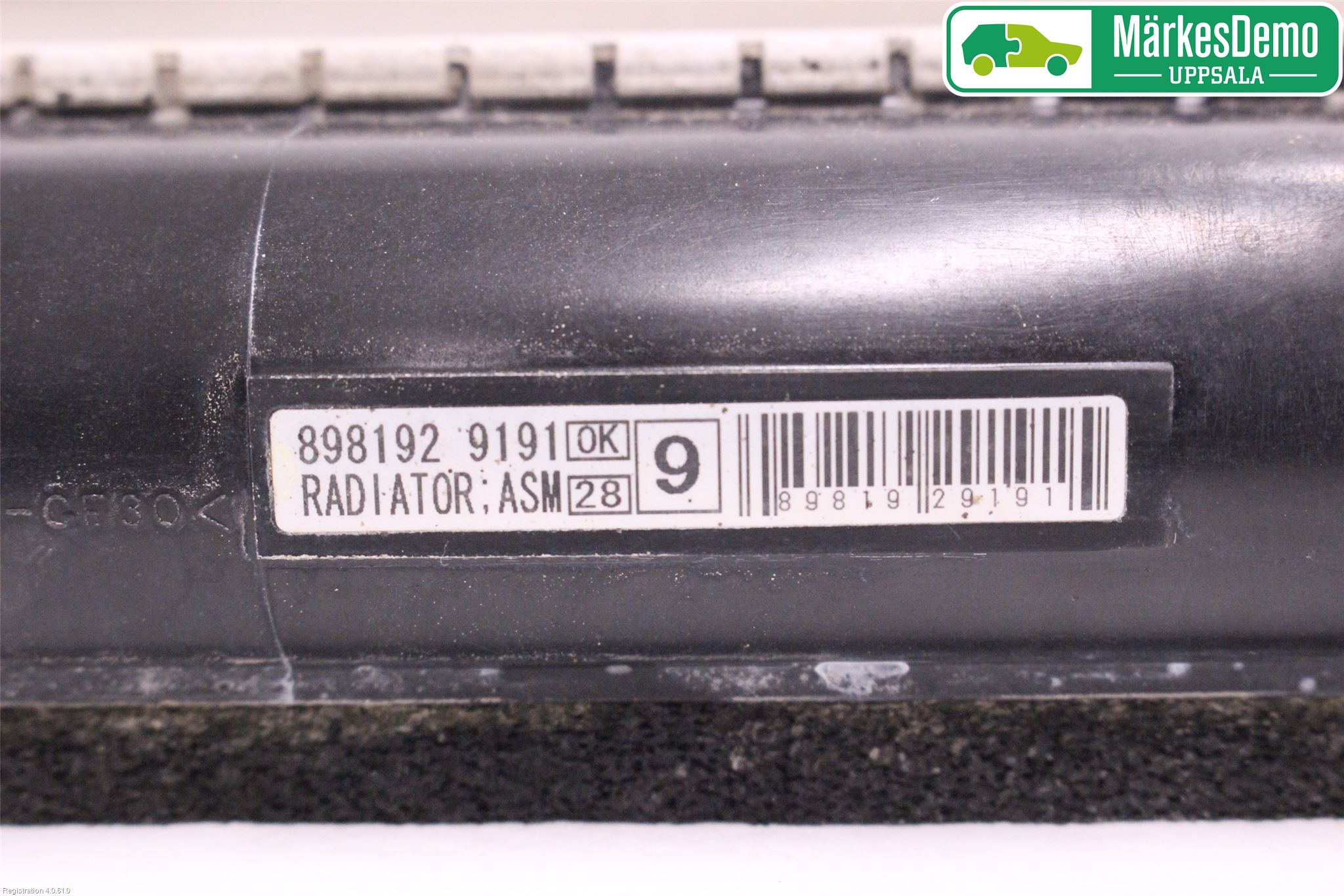 Isuzu D-MAX Radiator Manuell