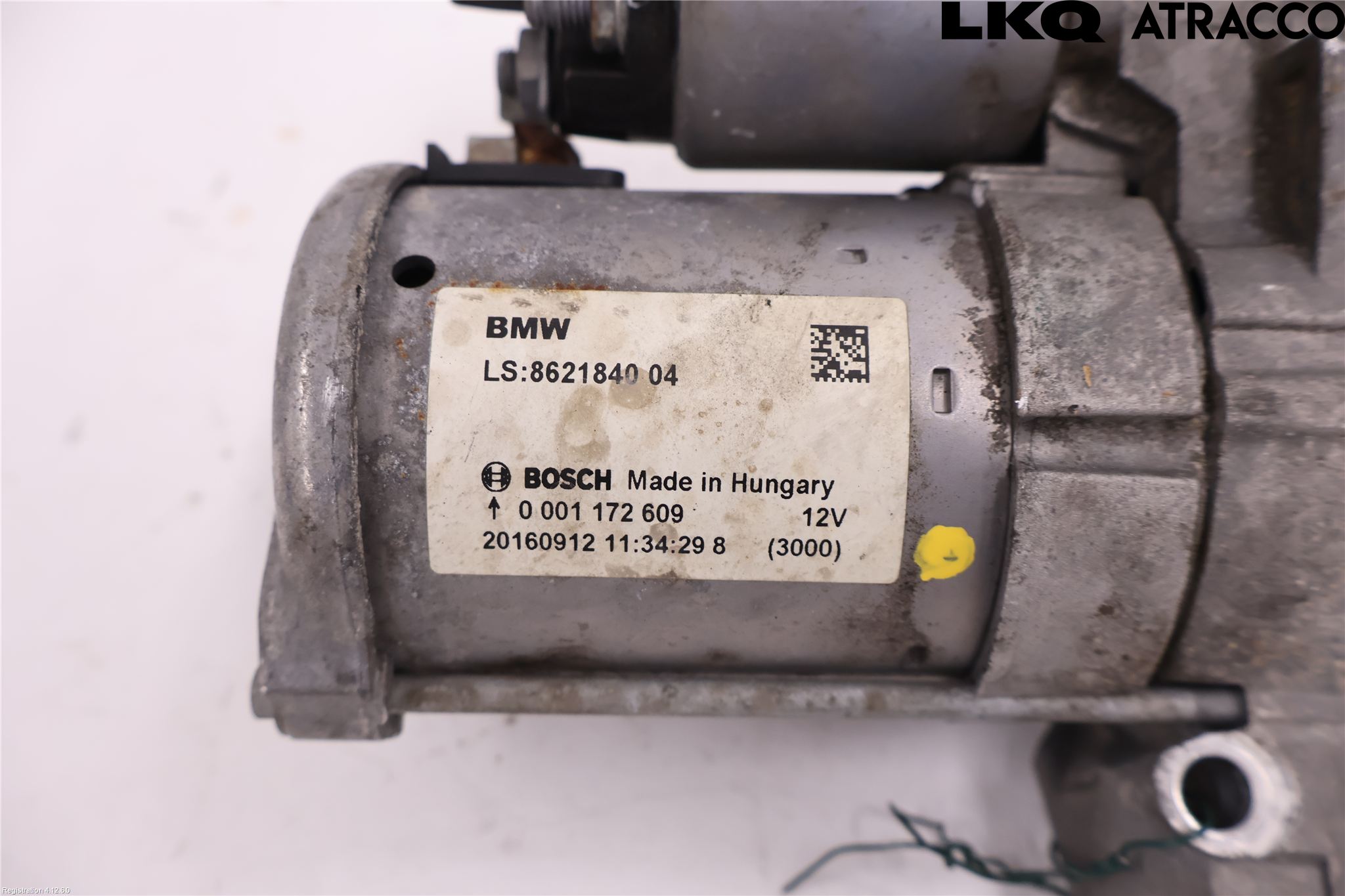 BMW 3 F30/F31/F80 12-19 Startmotor