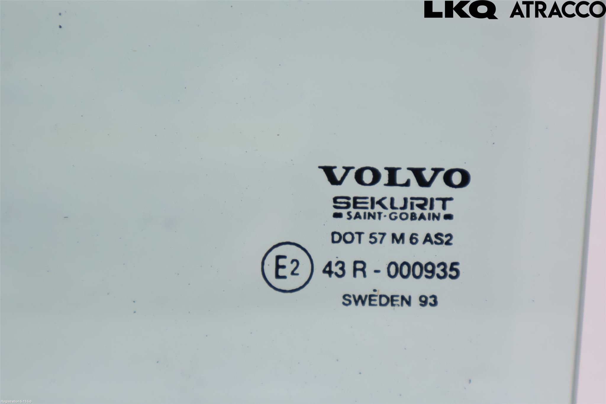Volvo 940 91-98 Dørrute Bak Venstre 4Dørs