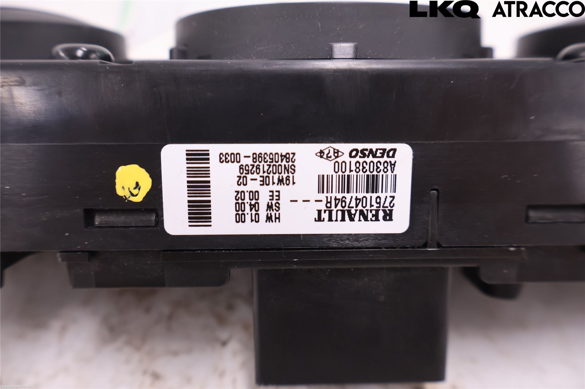 Opel MOVANO B 10-22 Varme Ac Betjening-Display