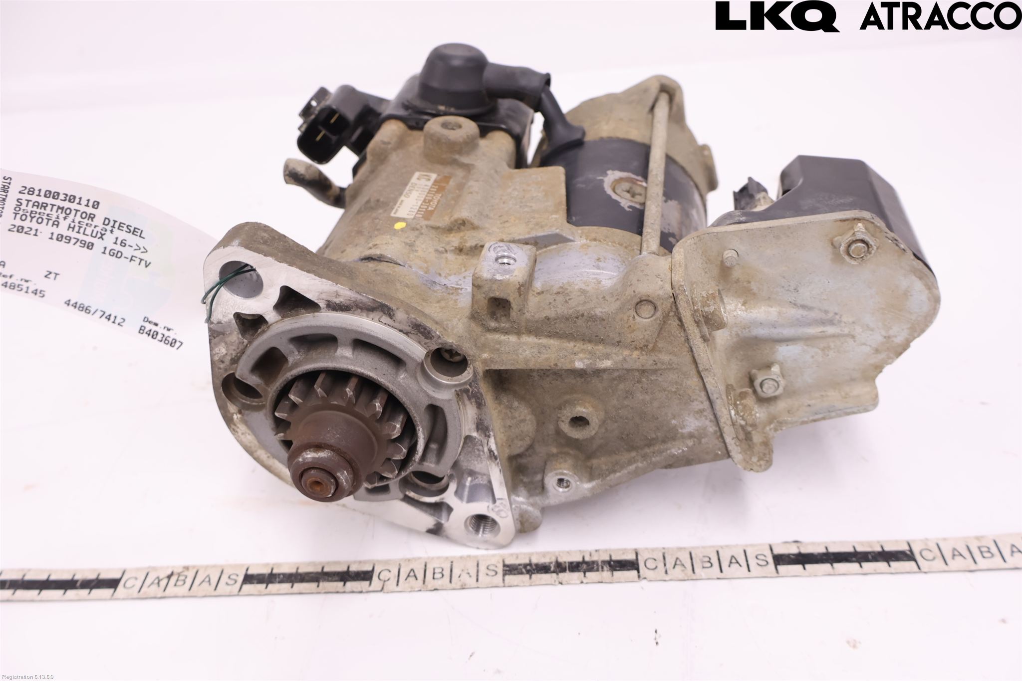 Toyota HILUX 16- Startmotor Diesel