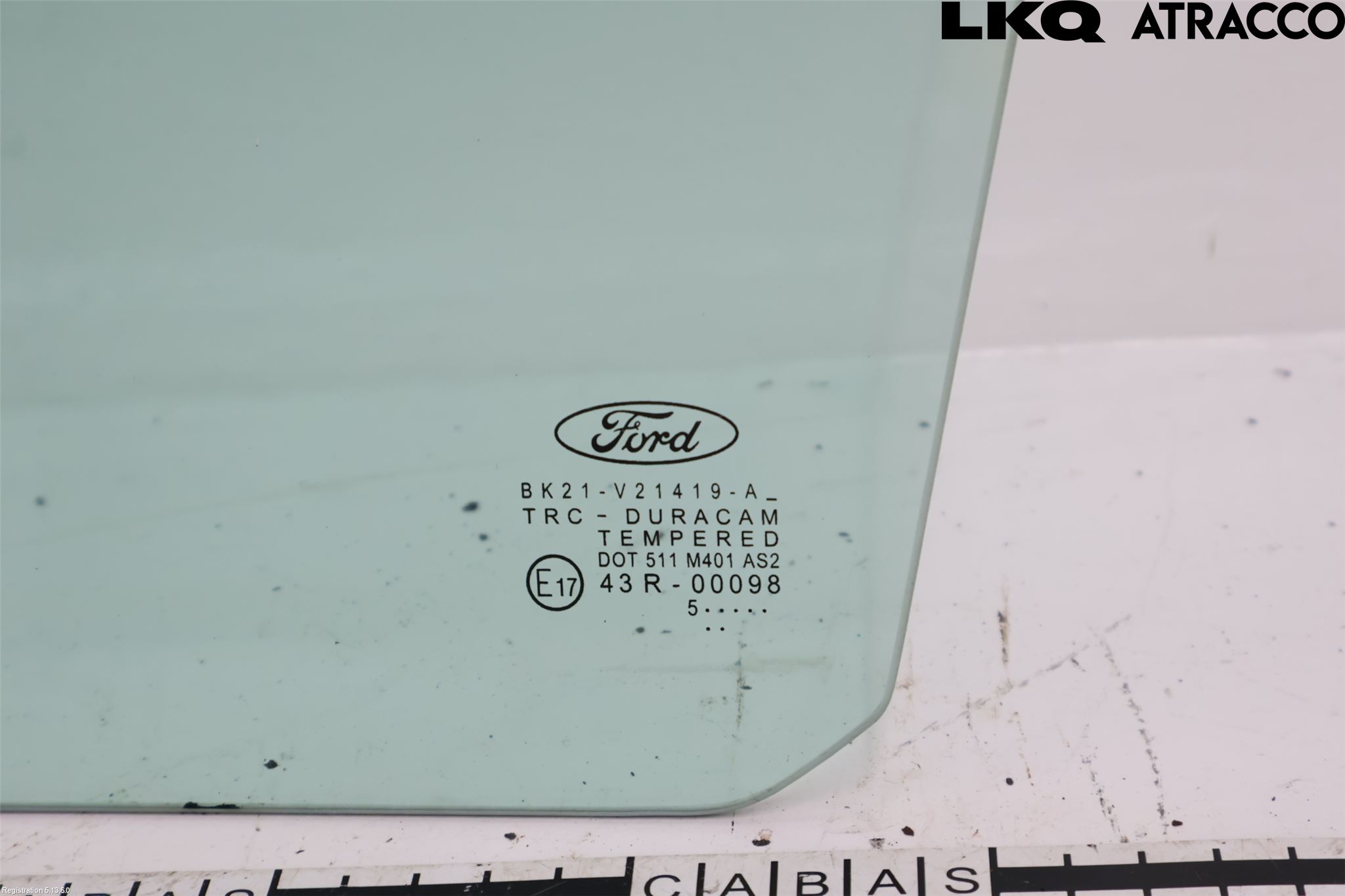 Ford TRANSIT/TOURNEO CUSTOM 13-24 Dørrute Foran Høyre Trekant
