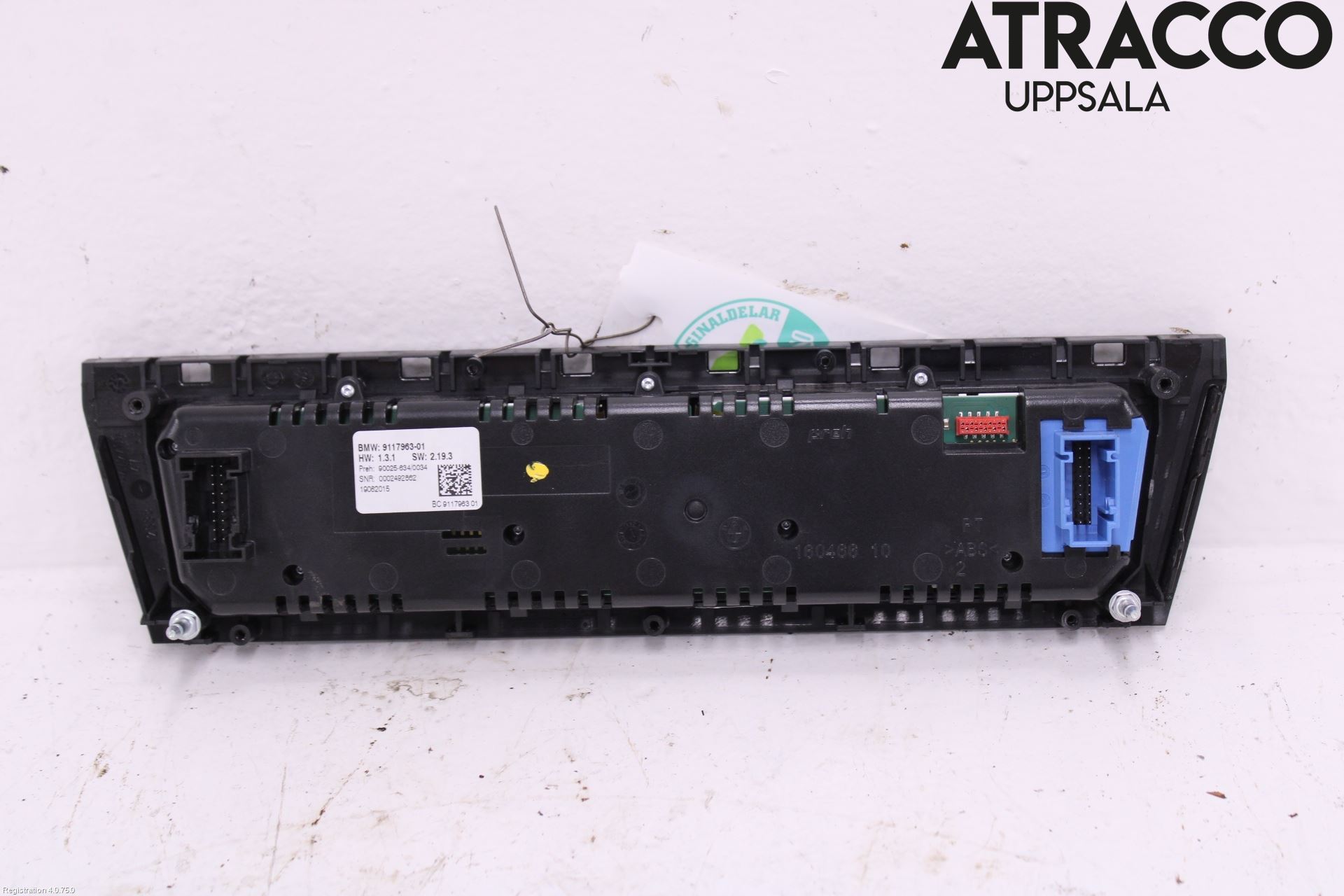 BMW 5 F10/F11/F18 09-17 Varme Ac Betjening-Display