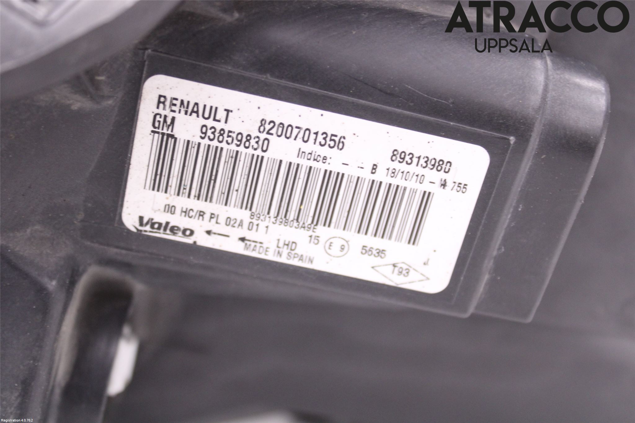Nissan PRIMASTAR Frontlykt Høyre