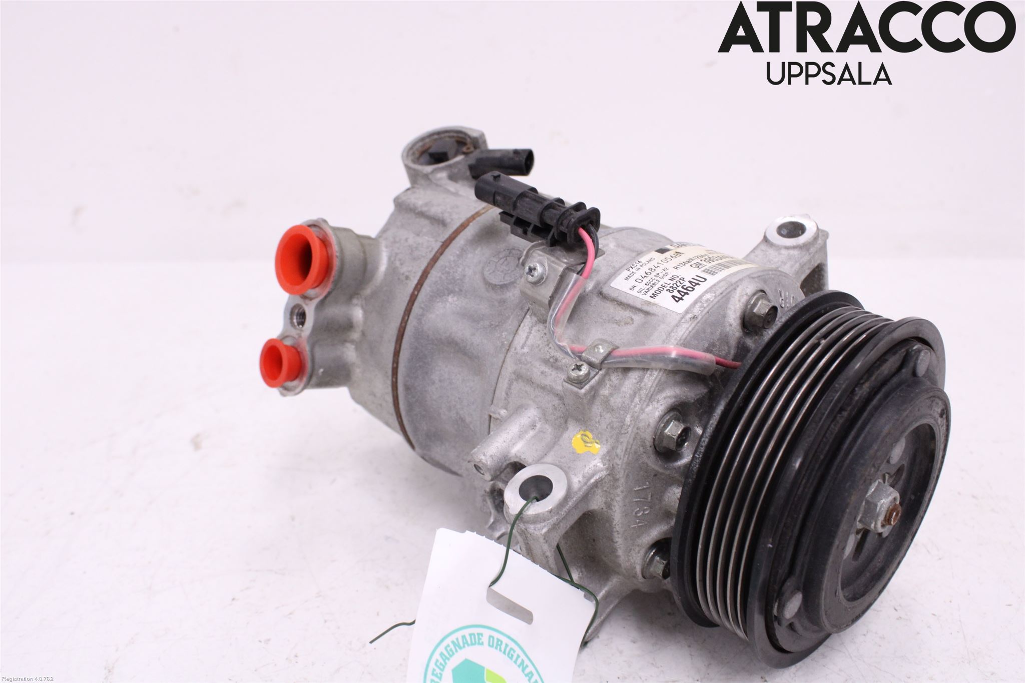 Opel ASTRA K 16-22 Varme Ac Kompressor