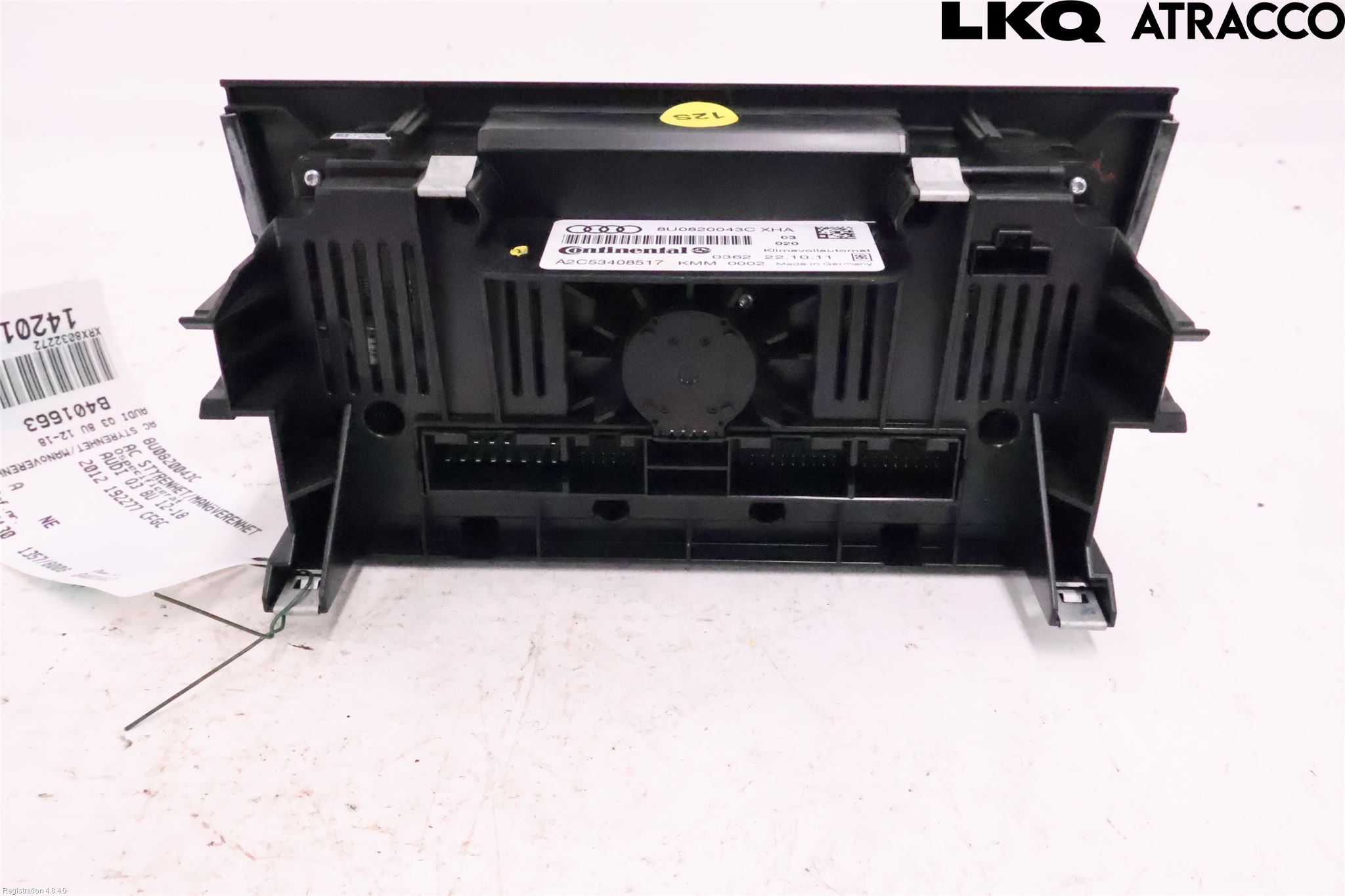 Audi Q3 8U 12-18 Varme Ac Betjening-Display