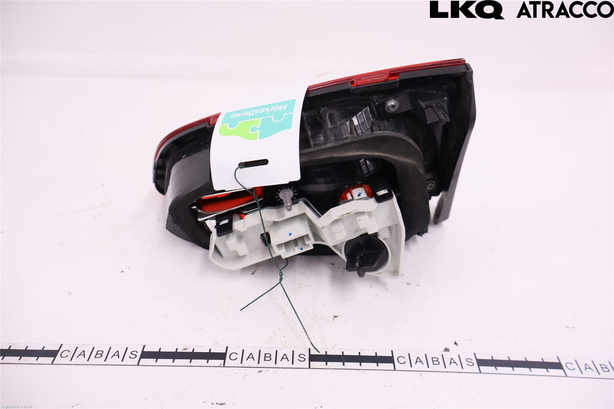 Volkswagen VW GOLF / E-GOLF VII 13-20 Baklykt Venstre På Luke(Indre