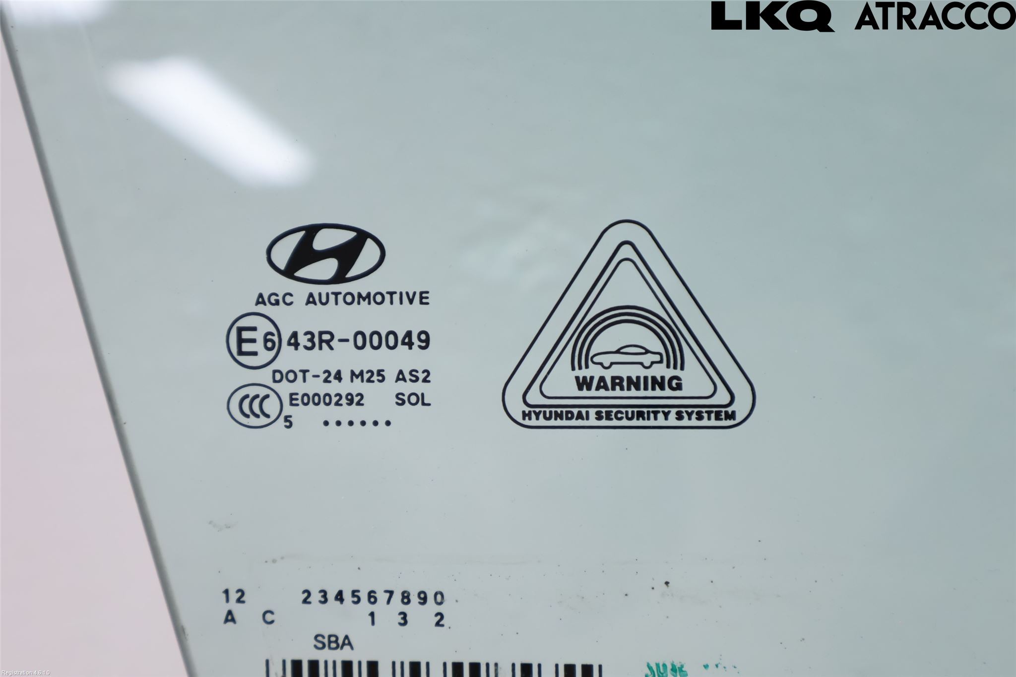 Hyundai TUCSON 05- Dørrute Foran Høyre 4 Dørs
