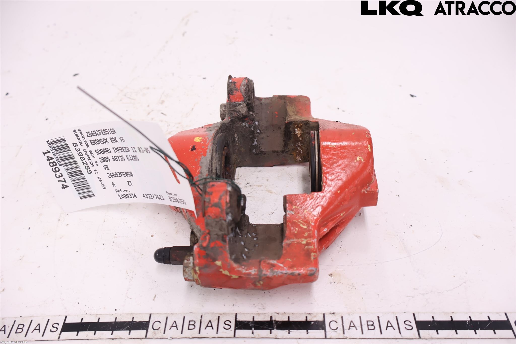 Subaru IMPREZA II  03-05 Bremsecaliper Bak Venstre