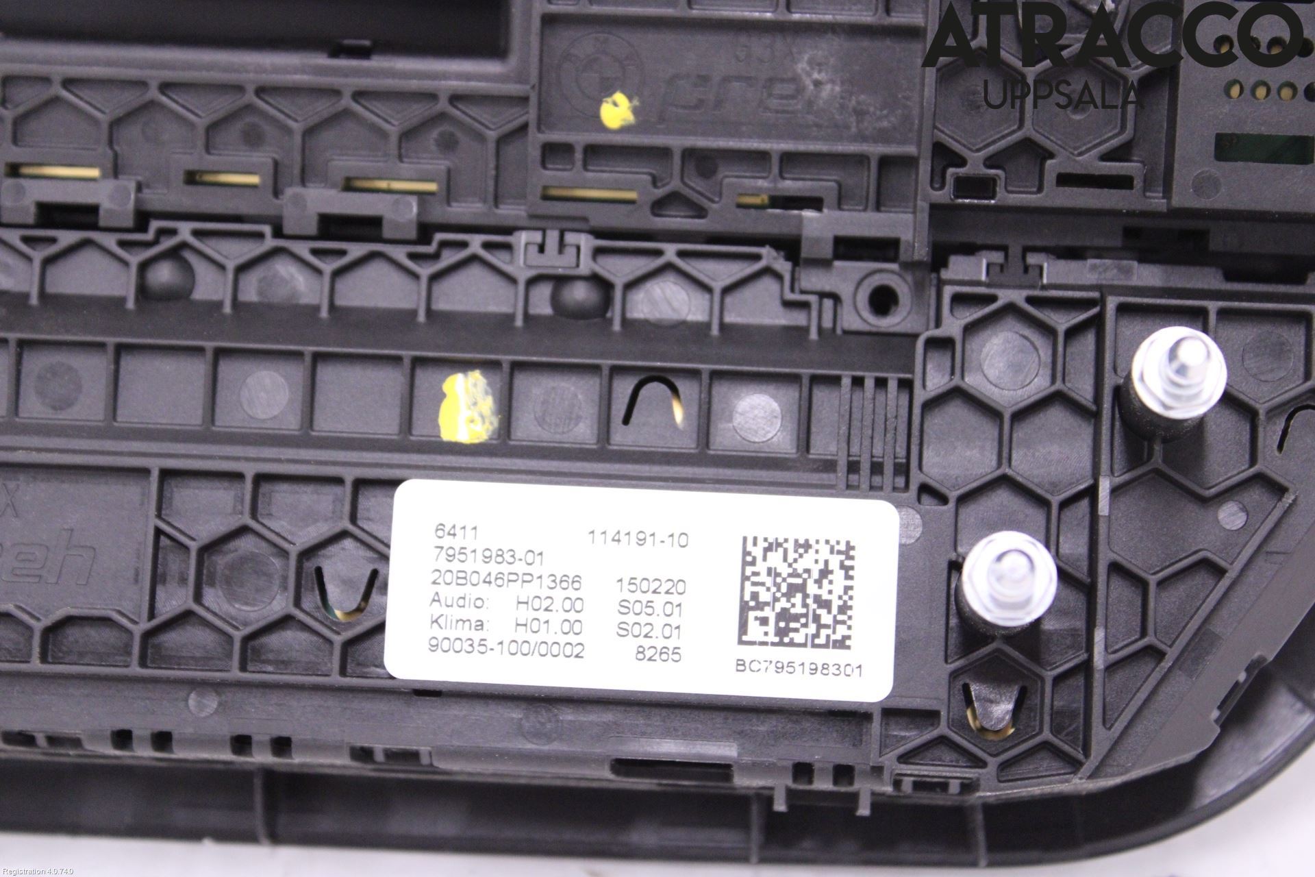 BMW X3 G01 18- Varme Ac Betjening-Display