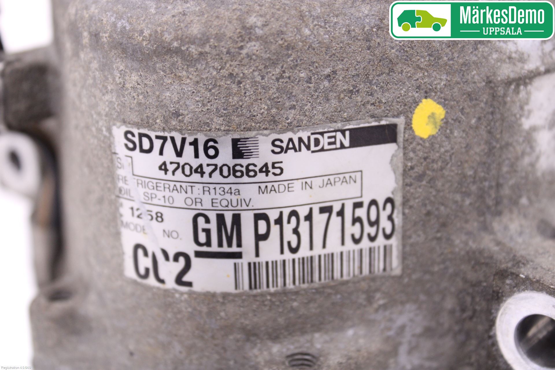 Saab 9-3 VER 2 Varme Ac Kompressor