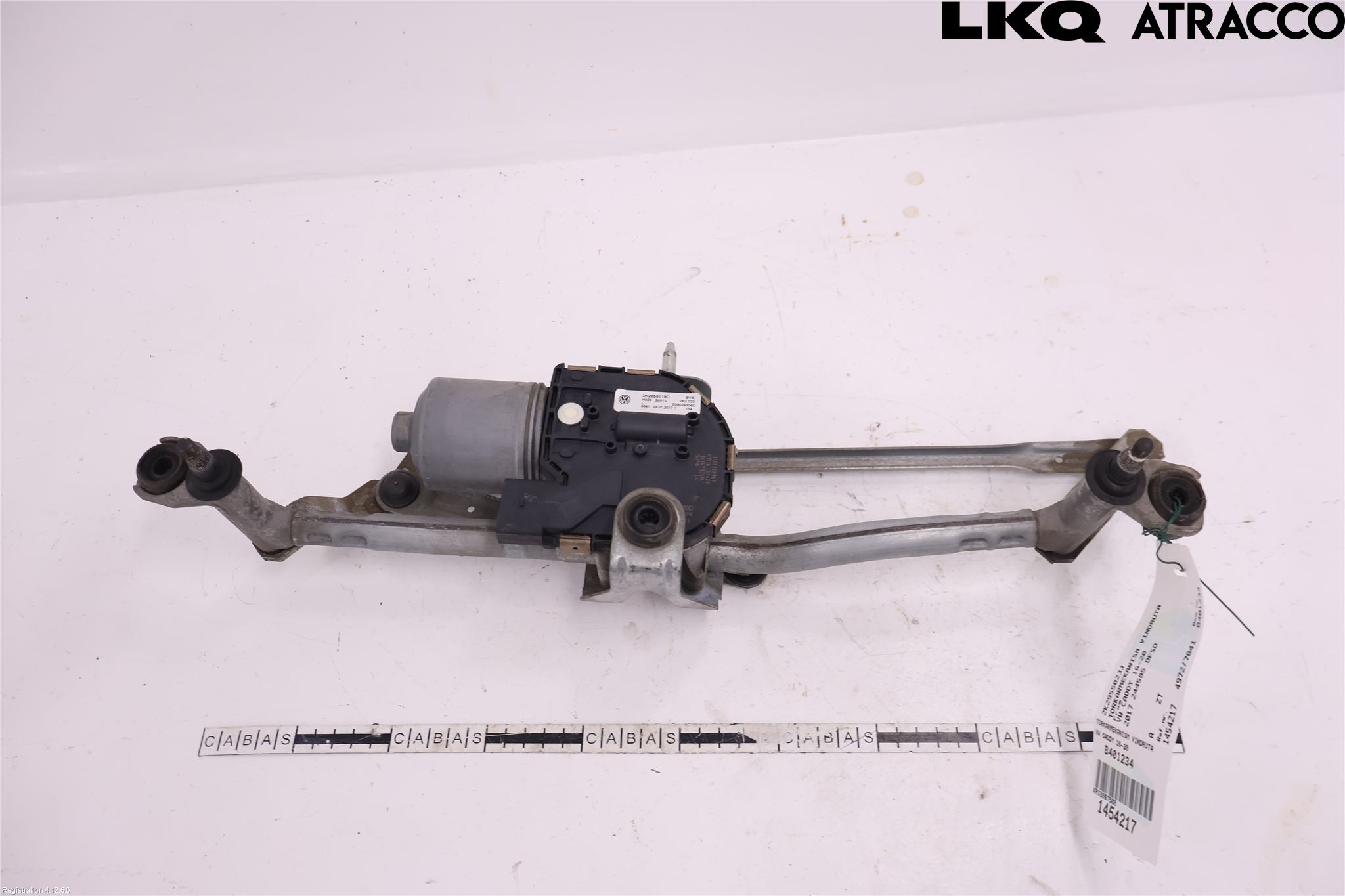 Volkswagen VW CADDY 16-20 Viskeroverføring Frontrute