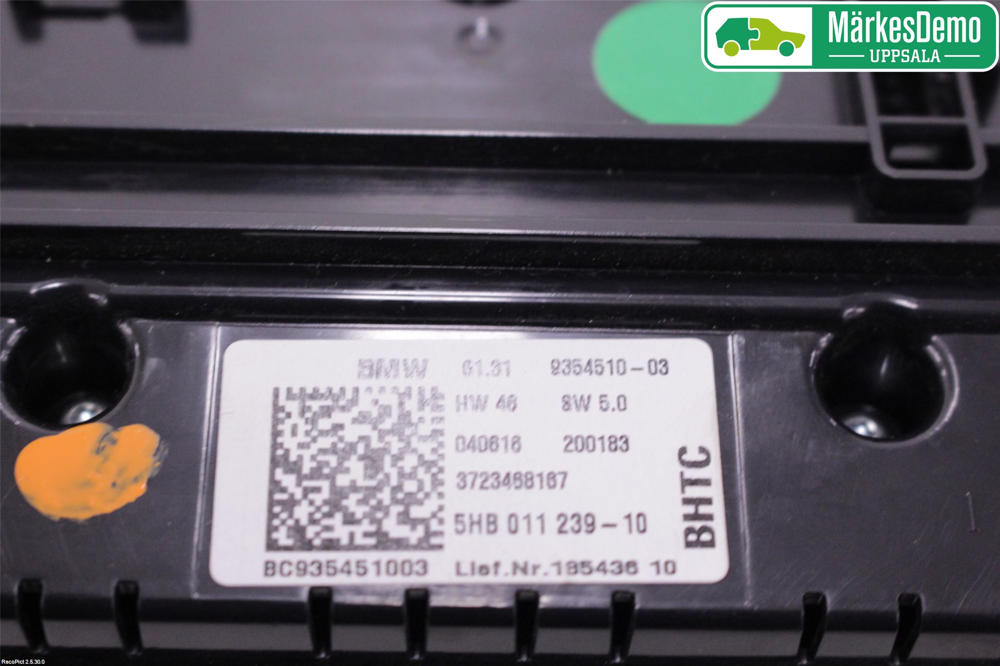 Mini ONE/COOPER 5DR F55 14-24 Varme Ac Betjening-Display