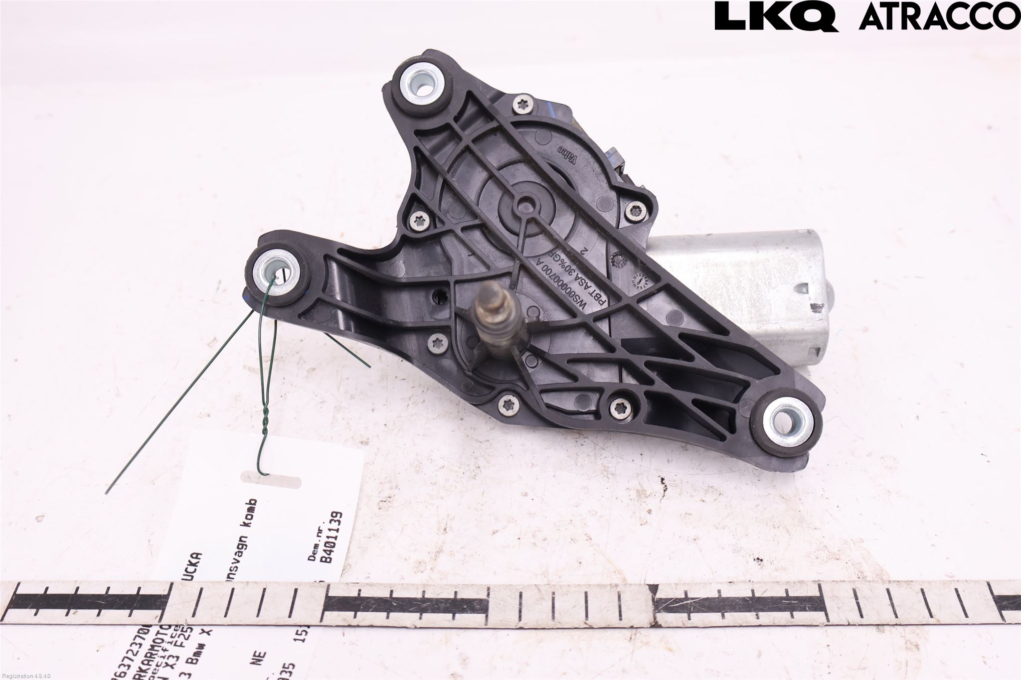 BMW X3 F25 10-17 Viskermotor Bakluke