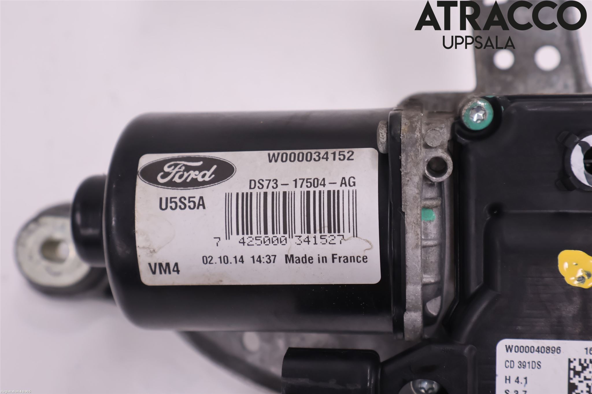 Ford MONDEO 15-22 Viskermotor Frontrute