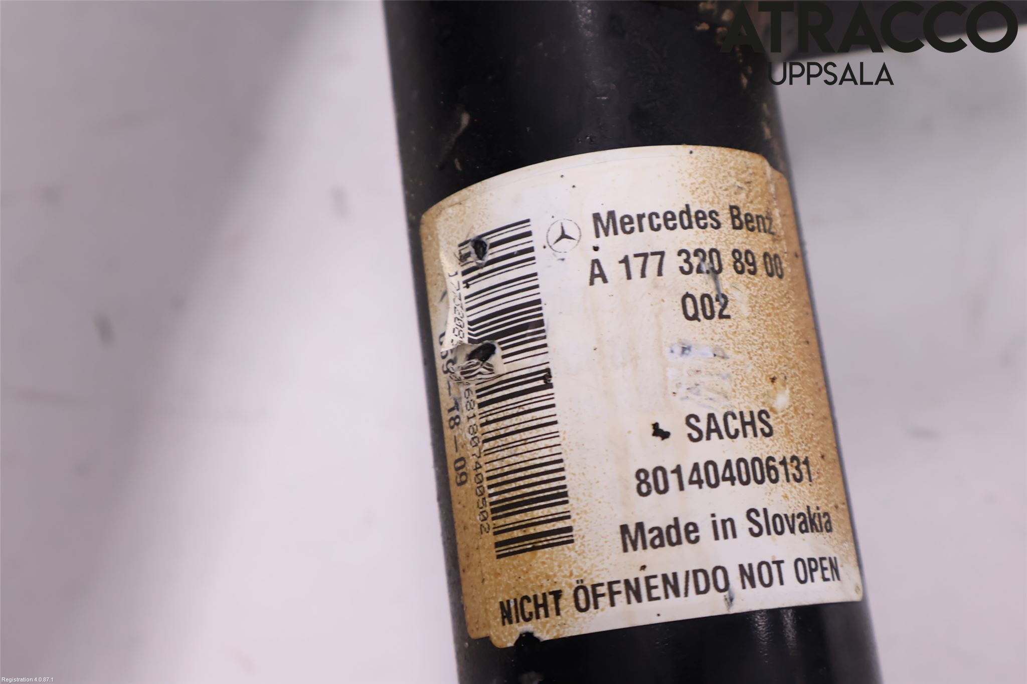 Mercedes-Benz MB A-KLASS (W177) 18- Fjærbein Foran Venstre