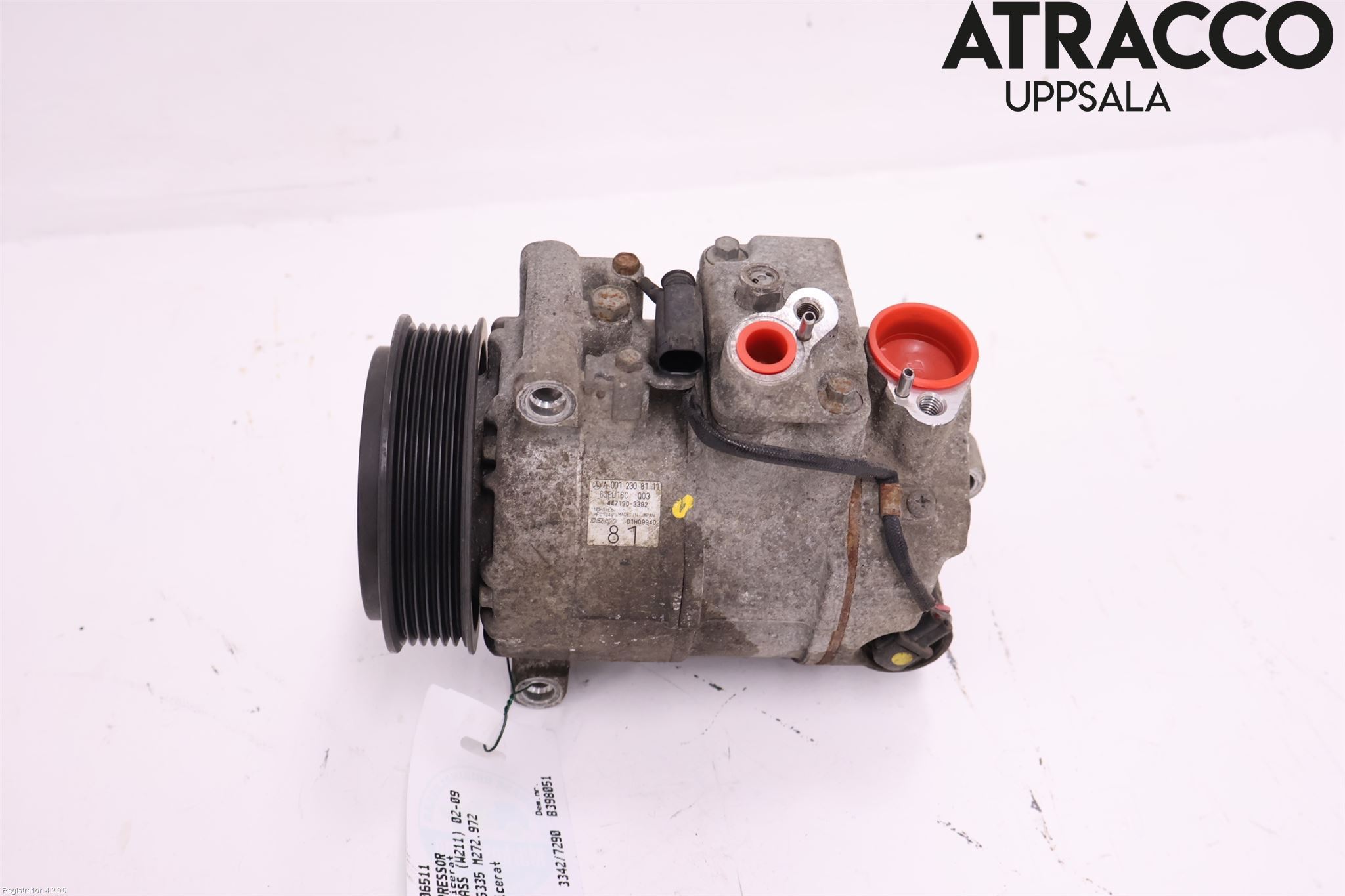 Mercedes-Benz MB E-KLASS (W211) 02-09 Varme Ac Kompressor