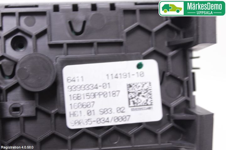 BMW 7 G11/G12 15-22 Varme Ac Betjening-Display