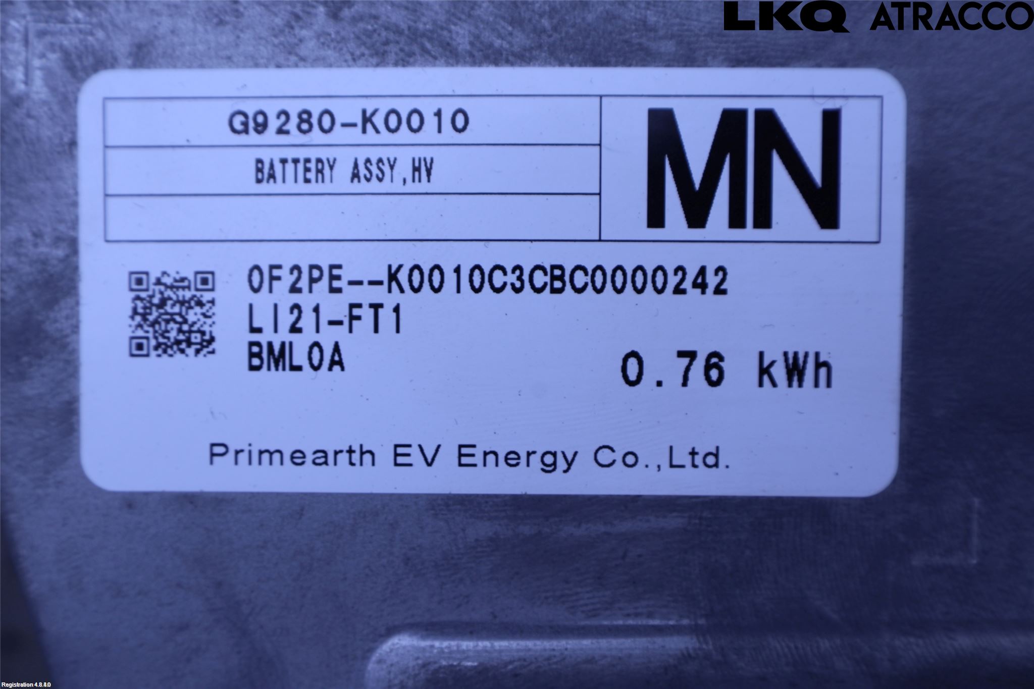 Toyota YARIS XP21 20- Hybrid Batteri