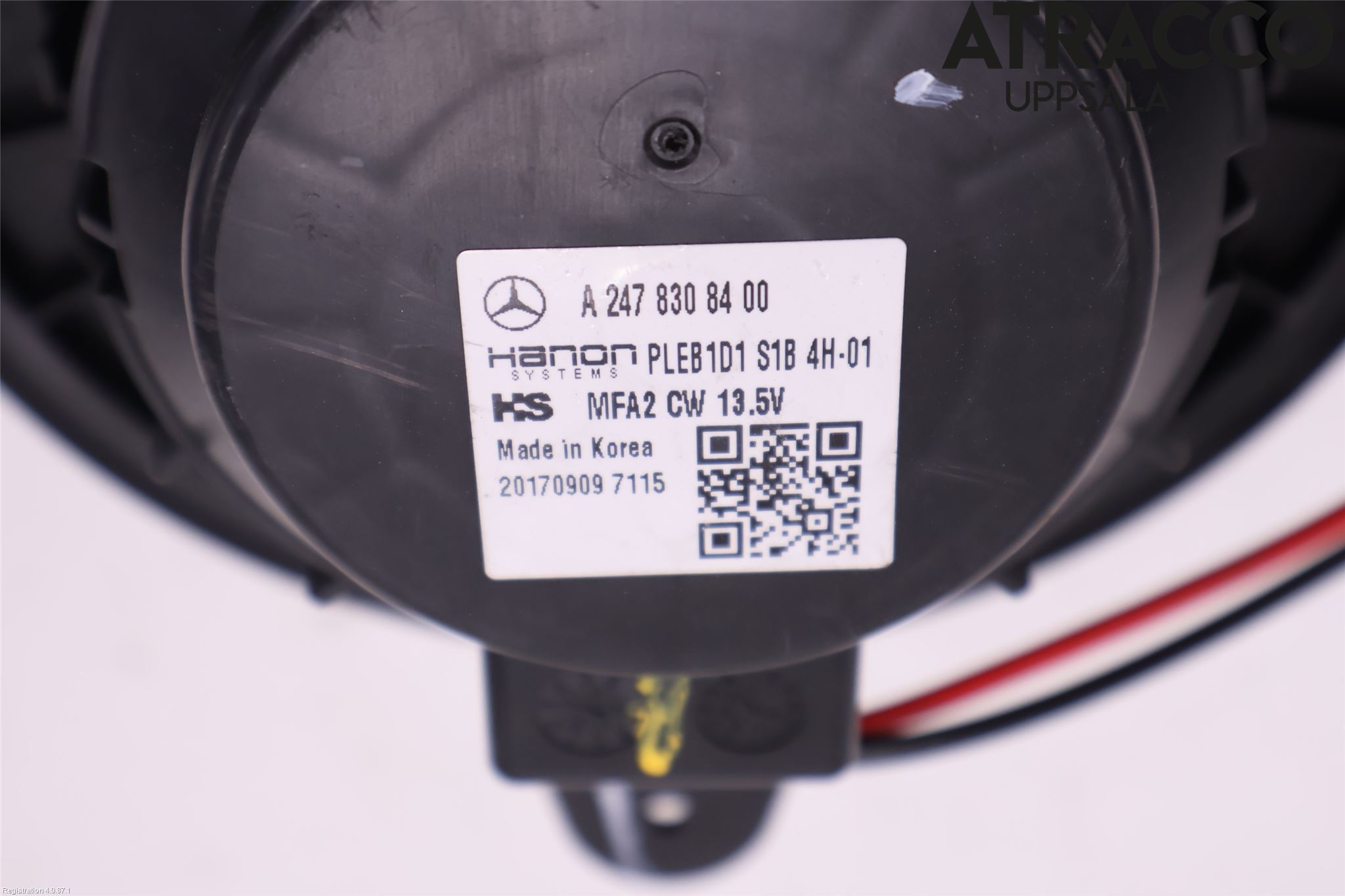 Mercedes-Benz MB A-KLASS (W177) 18- Varmeapparat Viftemotor