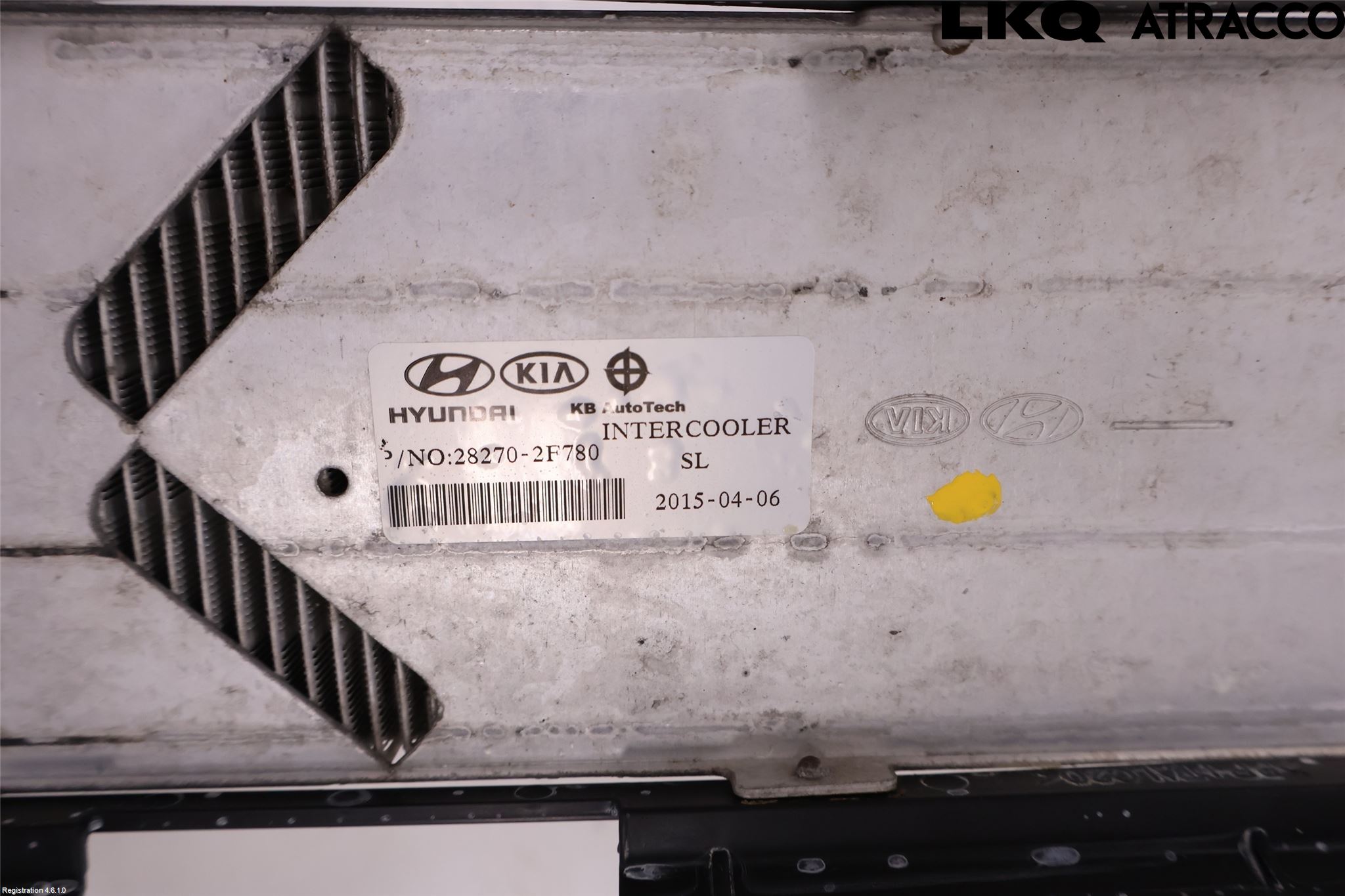 Kia SPORTAGE (SL) 11-15 Intercooler Radiator
