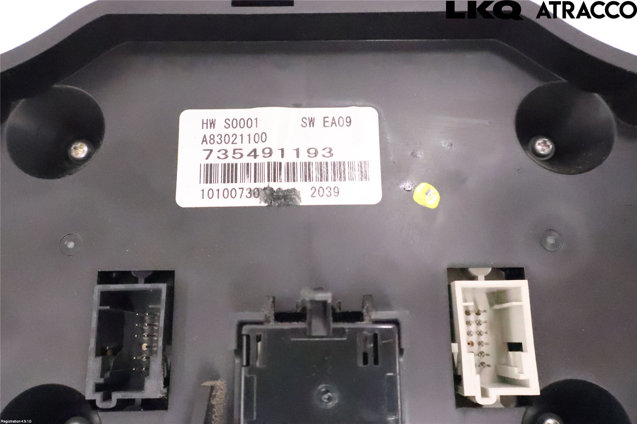 Fiat 500 07- Varme Ac Betjening-Display