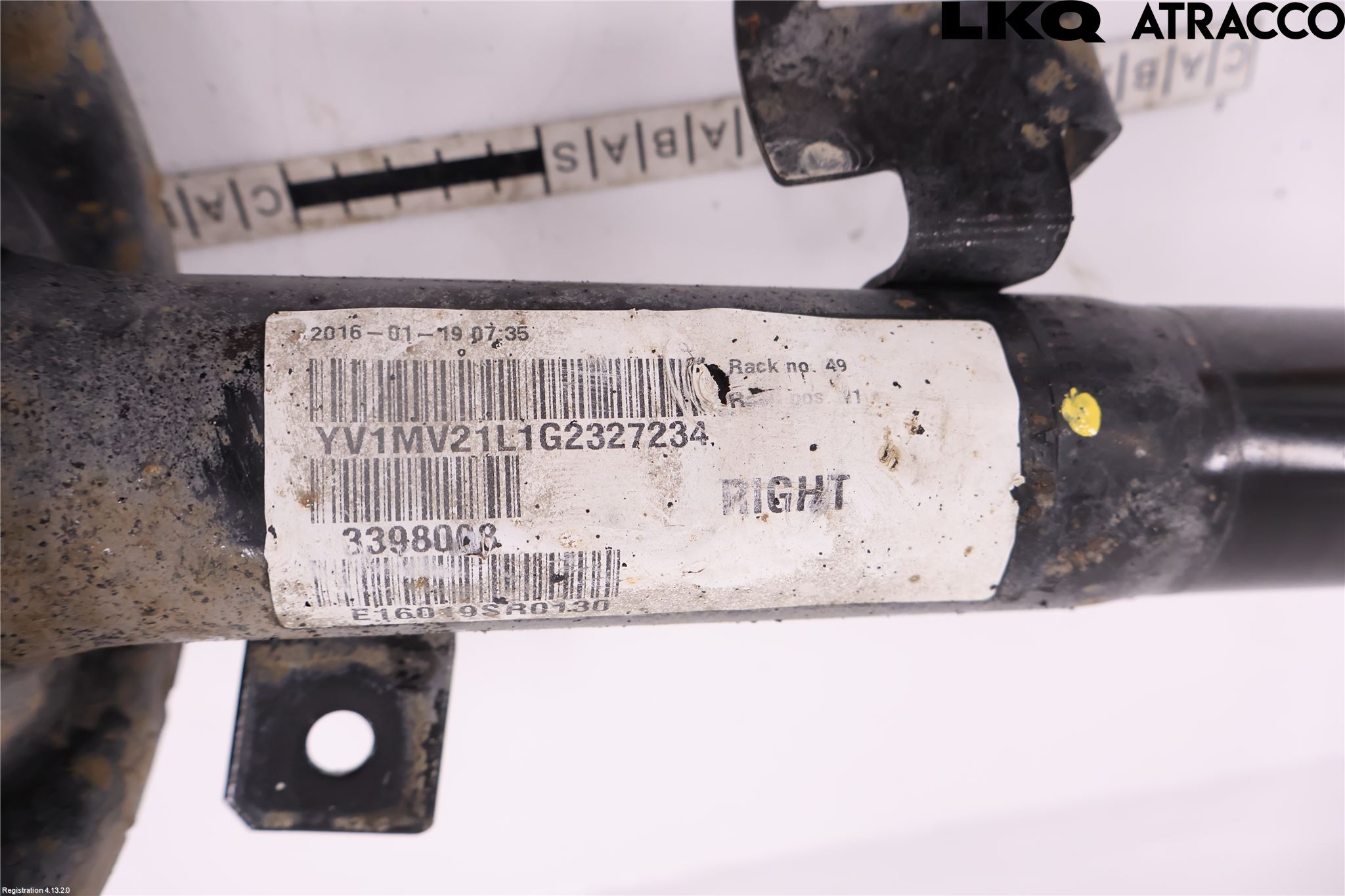 Volvo V40 12-19 Fjærbein Foran Høyre