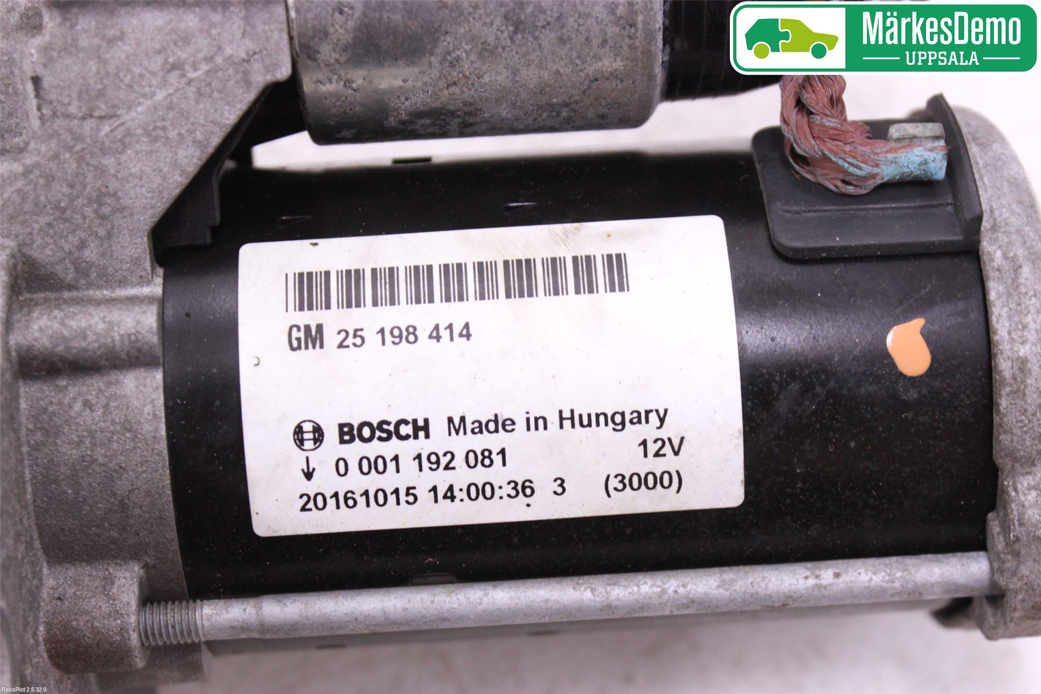 Opel CORSA E 15-19 Startmotor