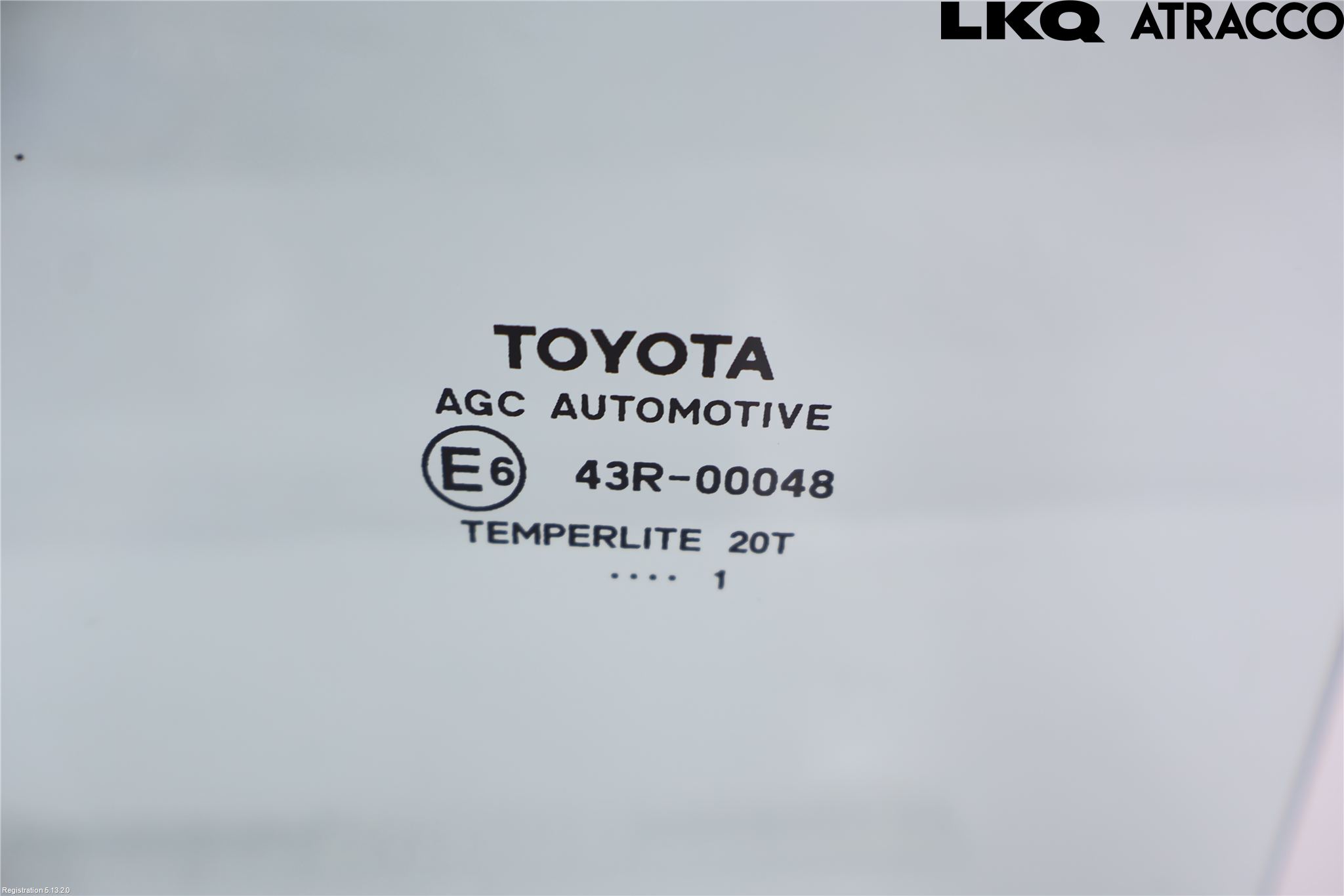 Toyota YARIS XP21 20- Dørrute Bak Høyre 4Dørs