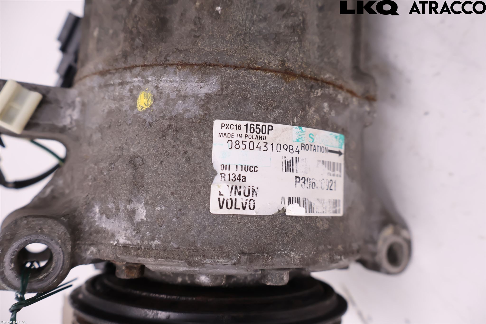 Volvo XC60 09-13 Varme Ac Kompressor