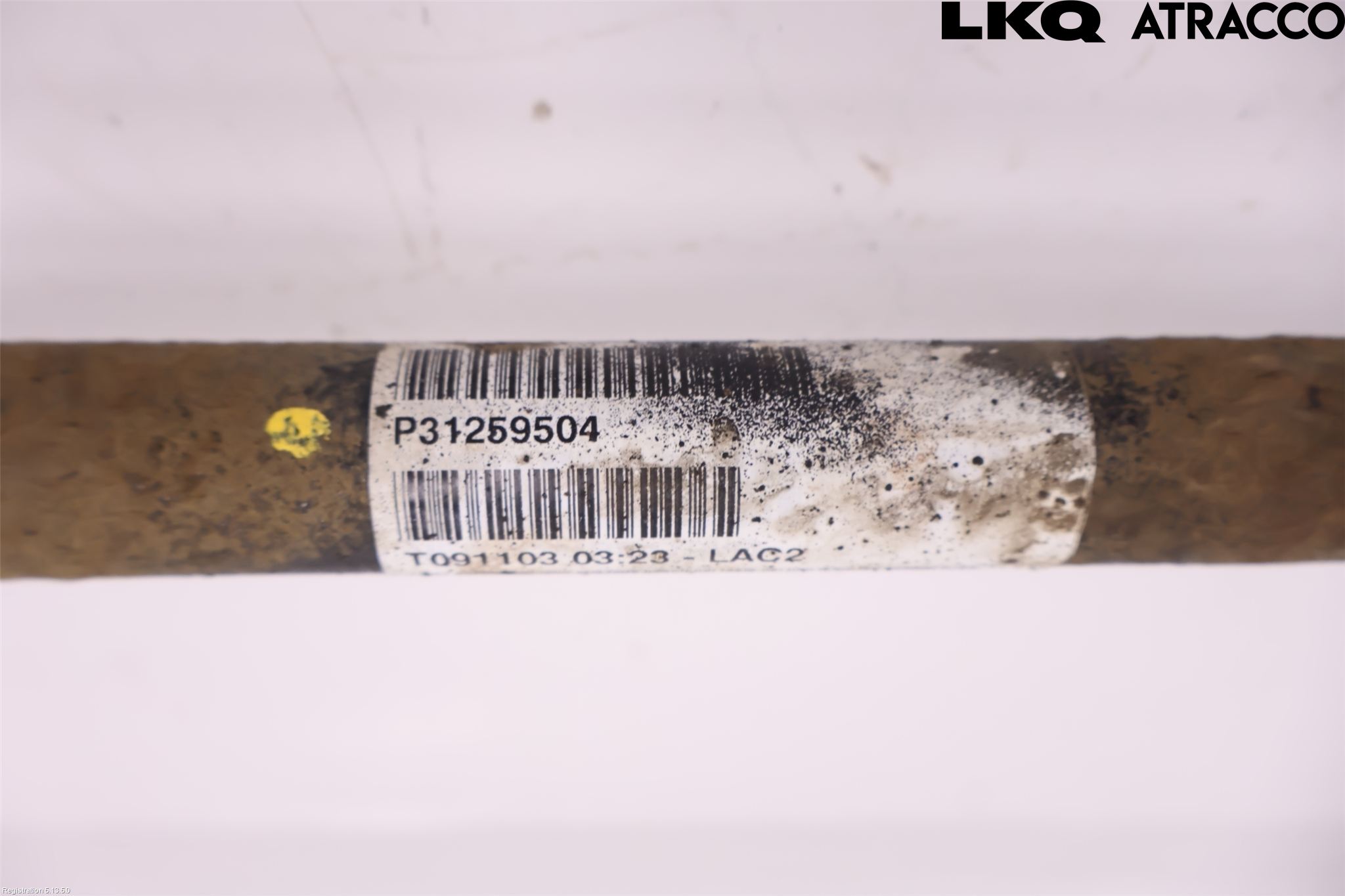 Volvo XC60 09-13 Drivaksel Bak Kompl Venstre