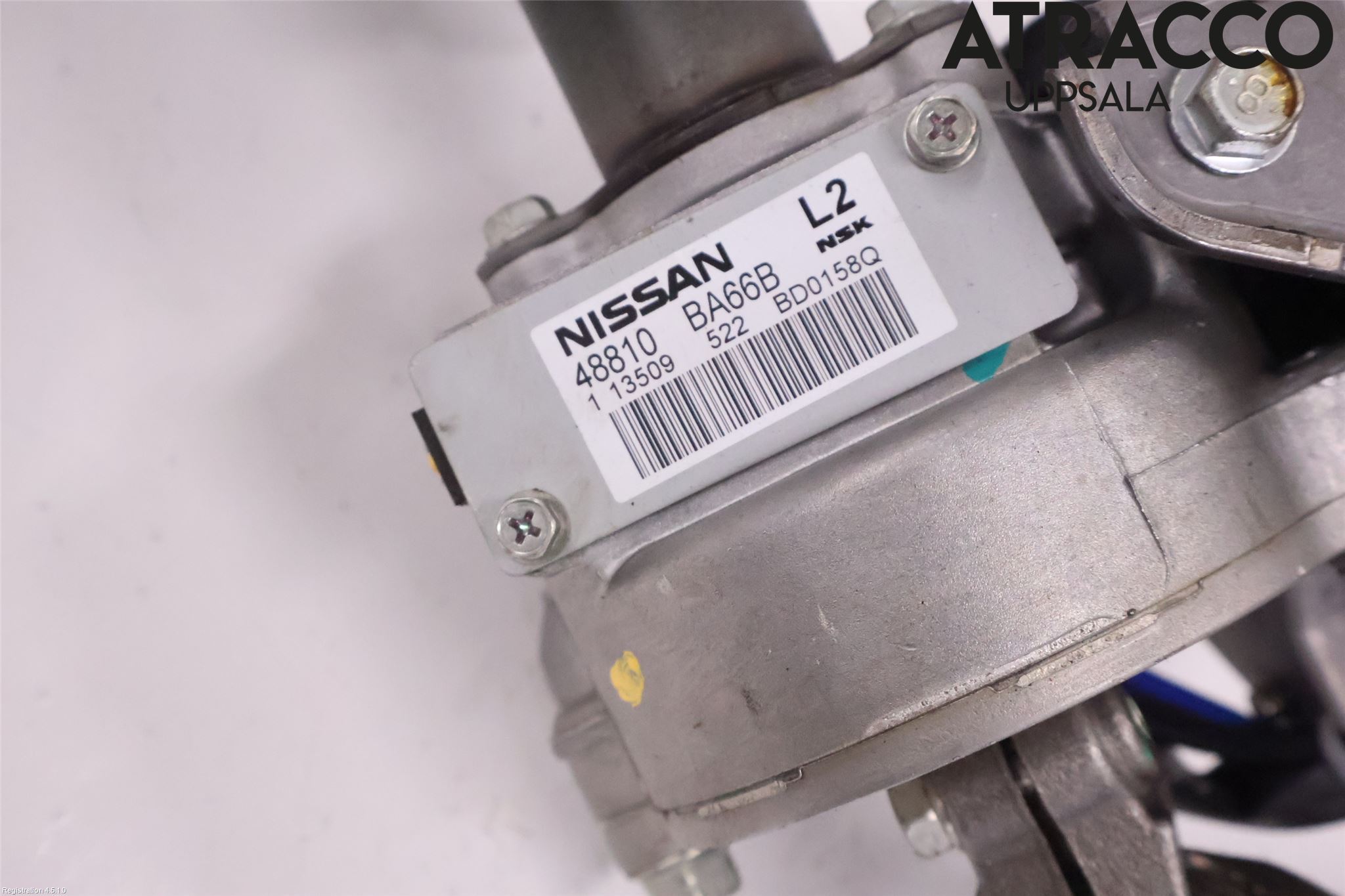 Nissan JUKE 10-14 Rattakselaggregat Innebygd Servo