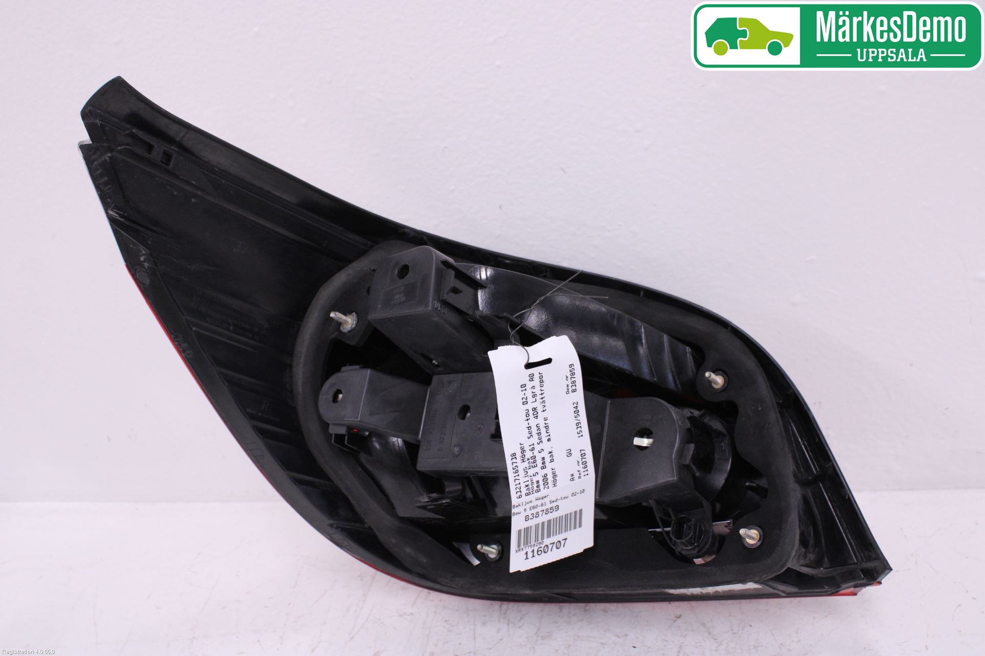 BMW 5 E60/61 Sed/Tou 02-10 Baklykt Høyre